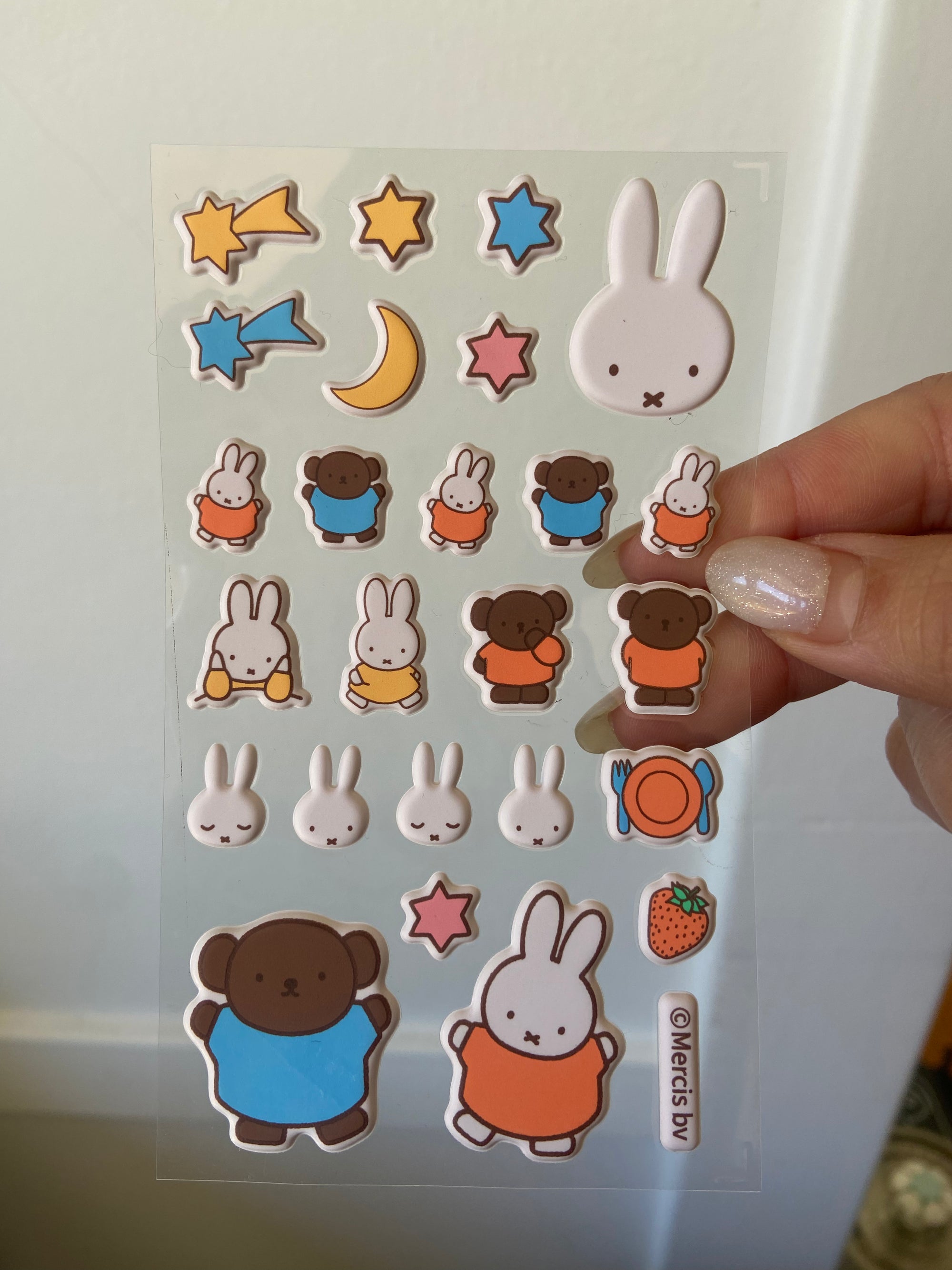 Miffy Soft Cushion Sticker Pack