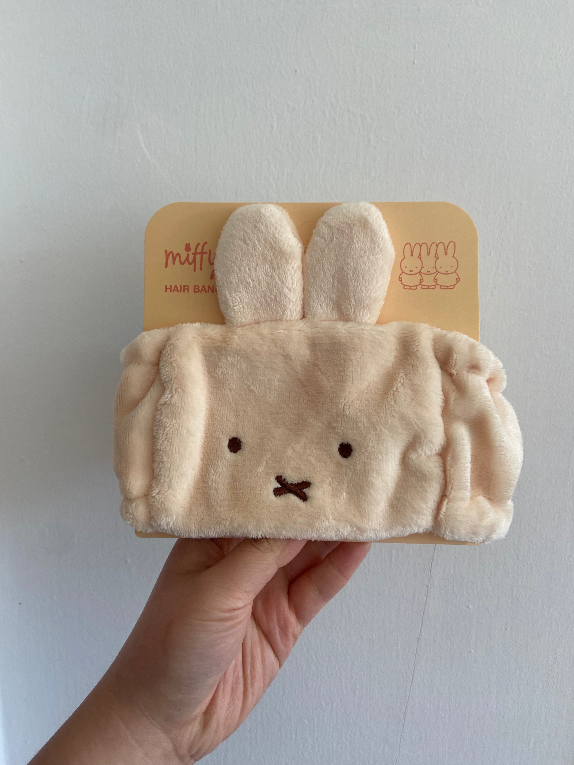Miffy Spa Headband, Beige