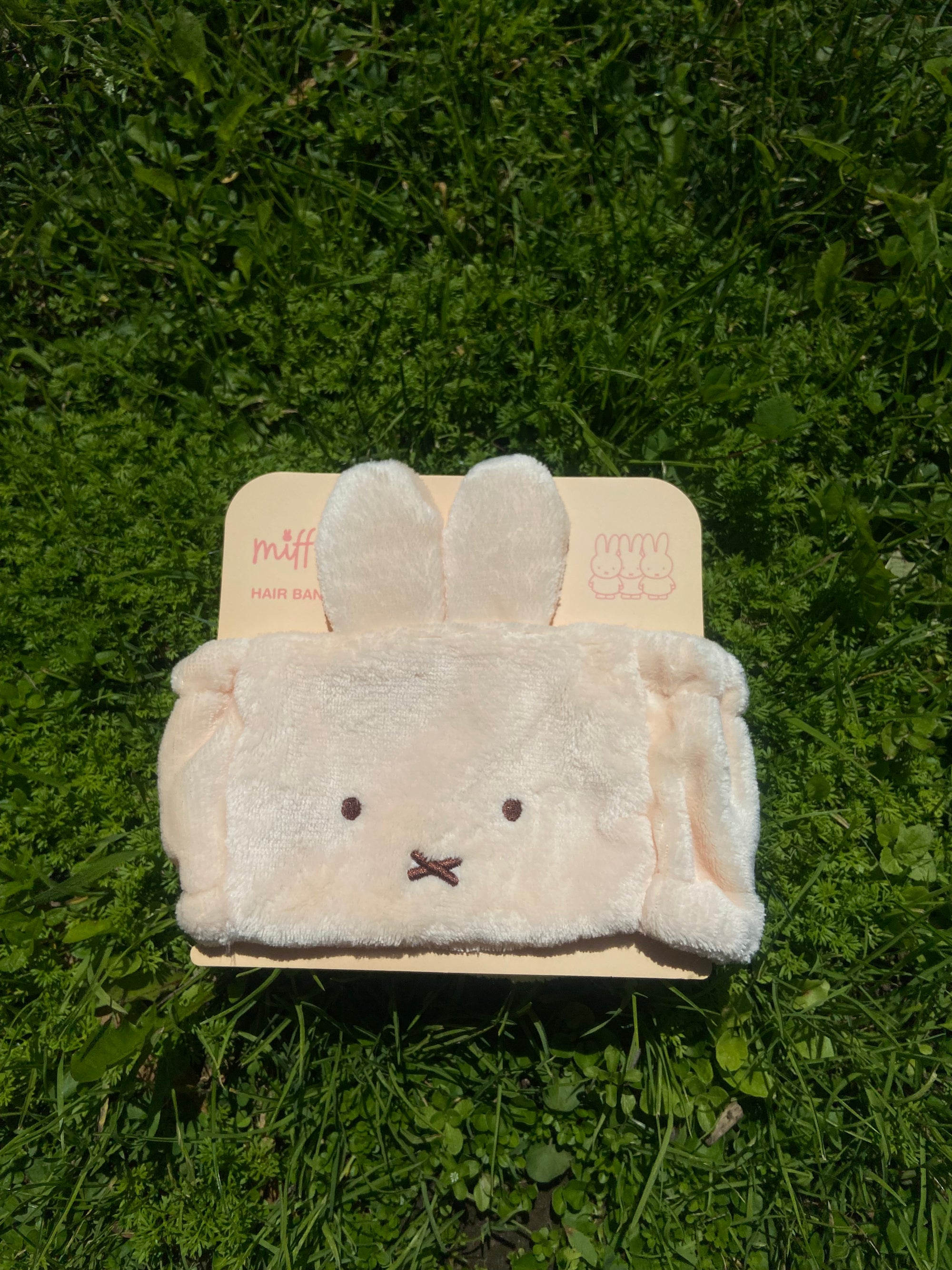Miffy Spa Headband, Beige