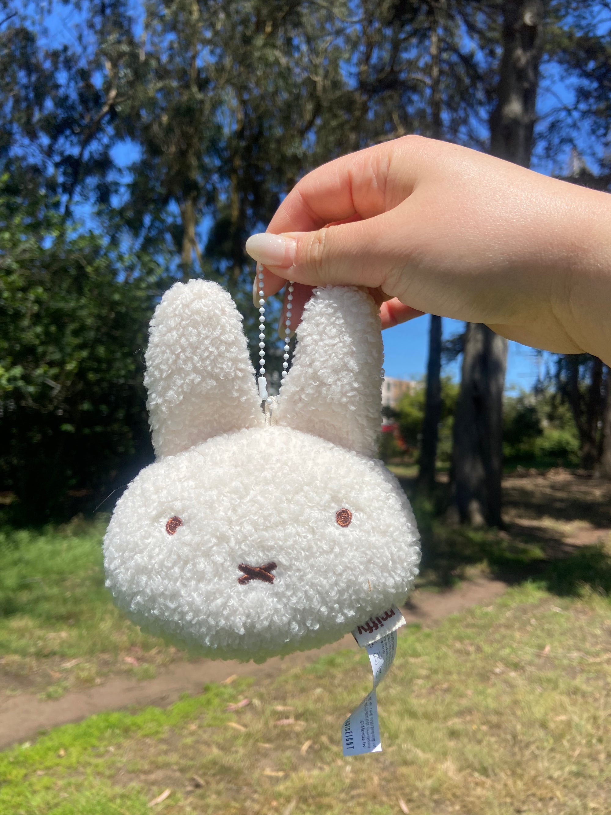 Miffy Mirror Keychain