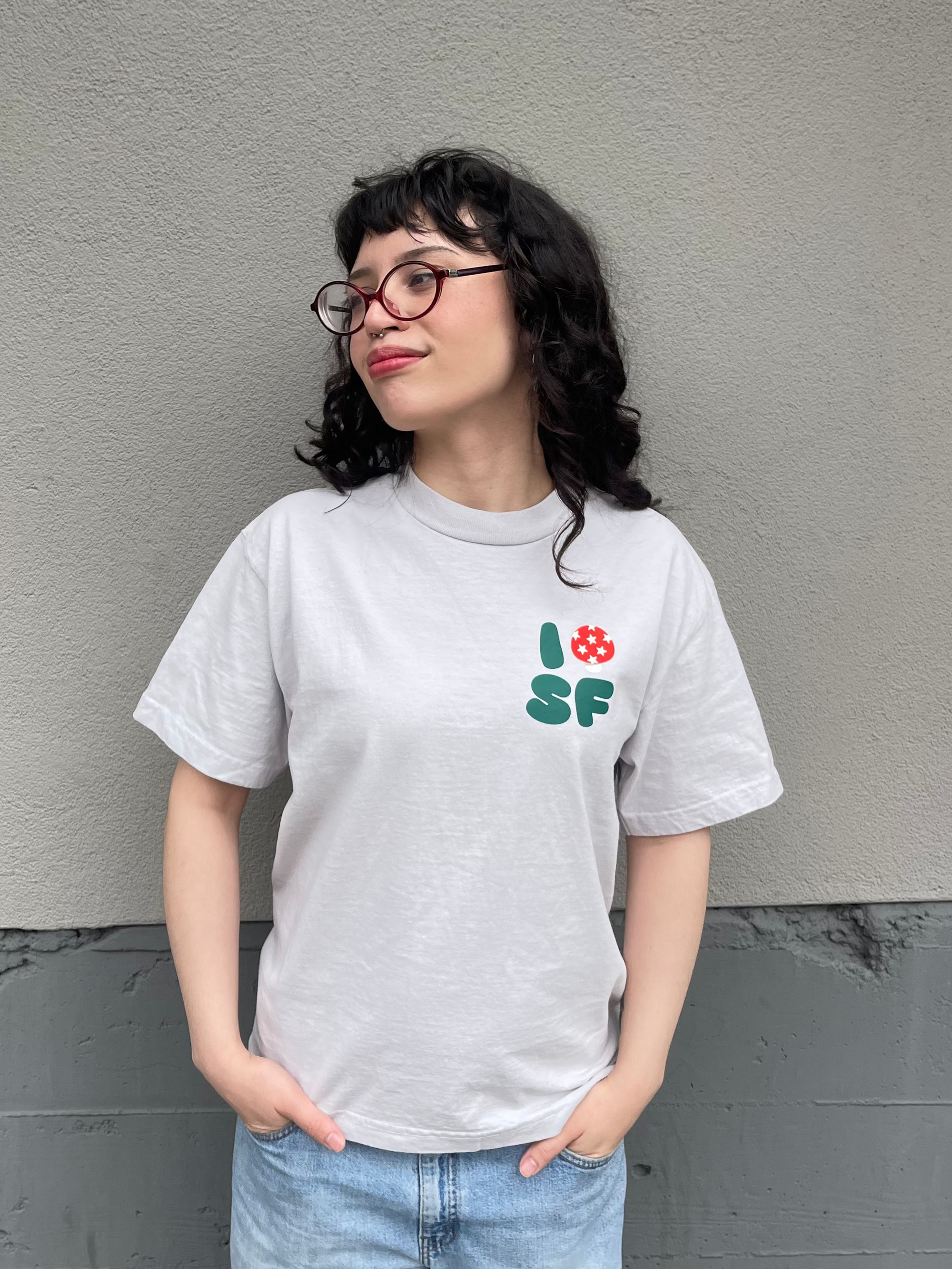I Mushroom SF Tee