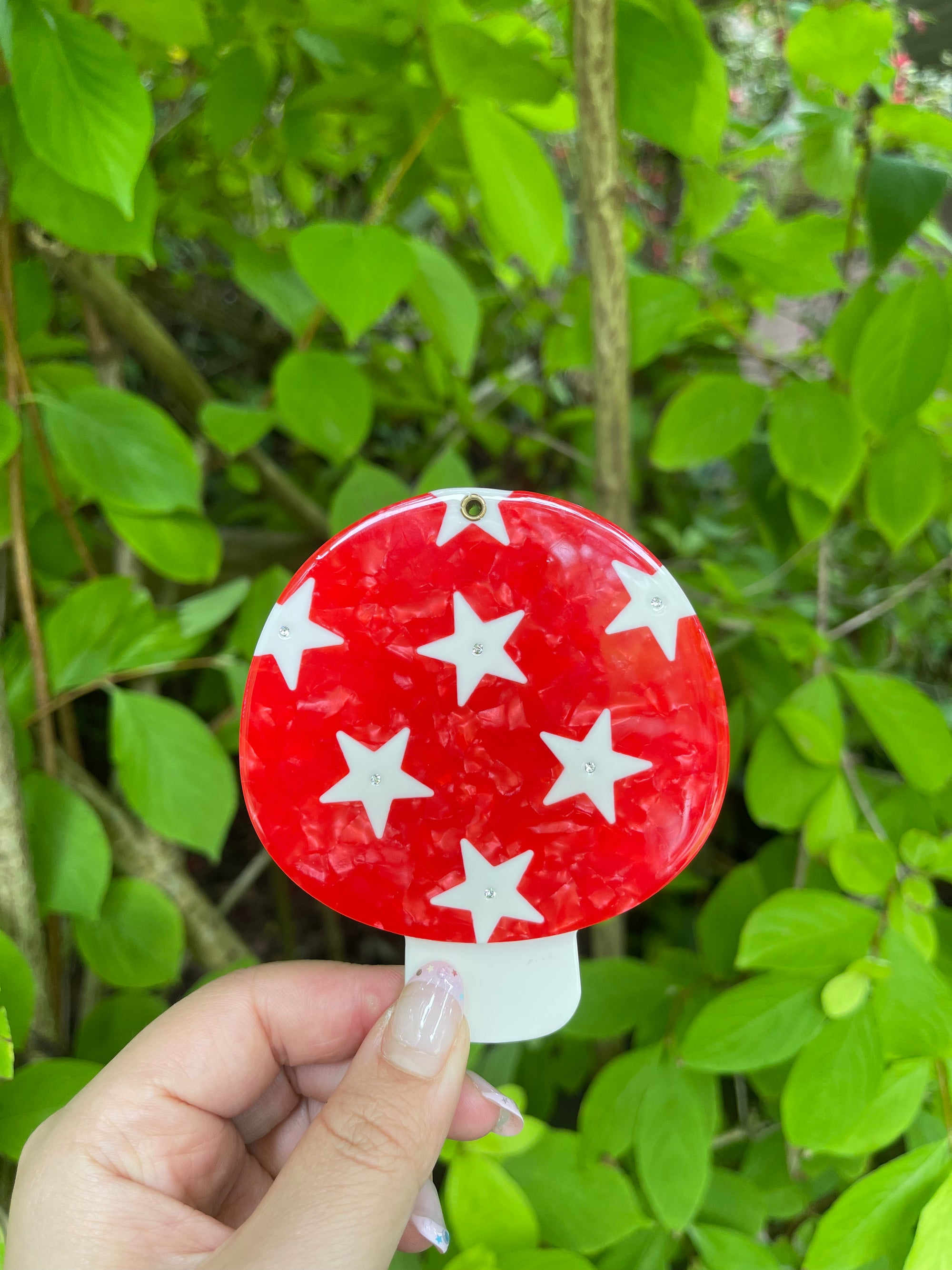 Mushroom Pocket Mirror