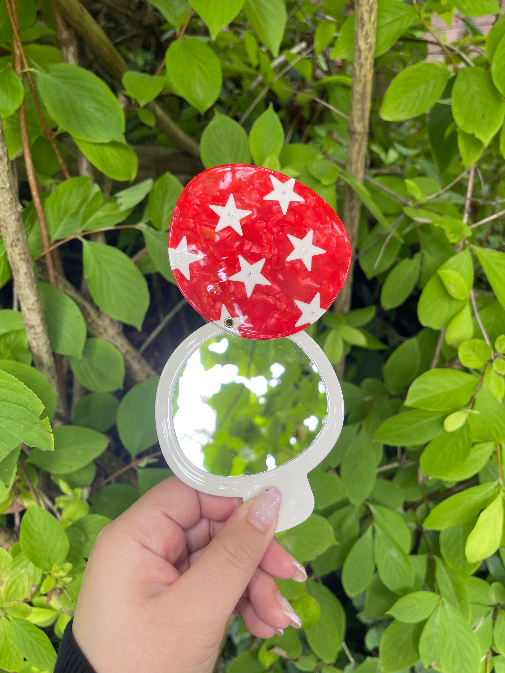 Mushroom Pocket Mirror