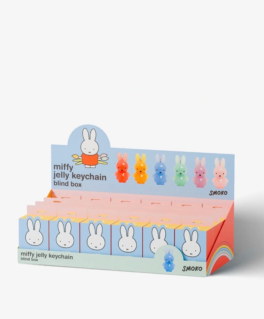 Miffy Goes Pastel Jelly Keychain Blind Box