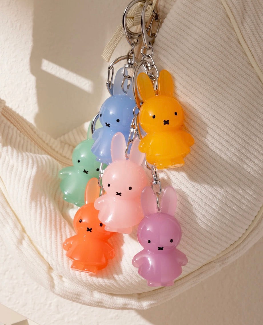 Miffy Goes Pastel Jelly Keychain Blind Box