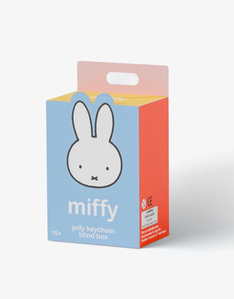 Miffy Goes Pastel Jelly Keychain Blind Box