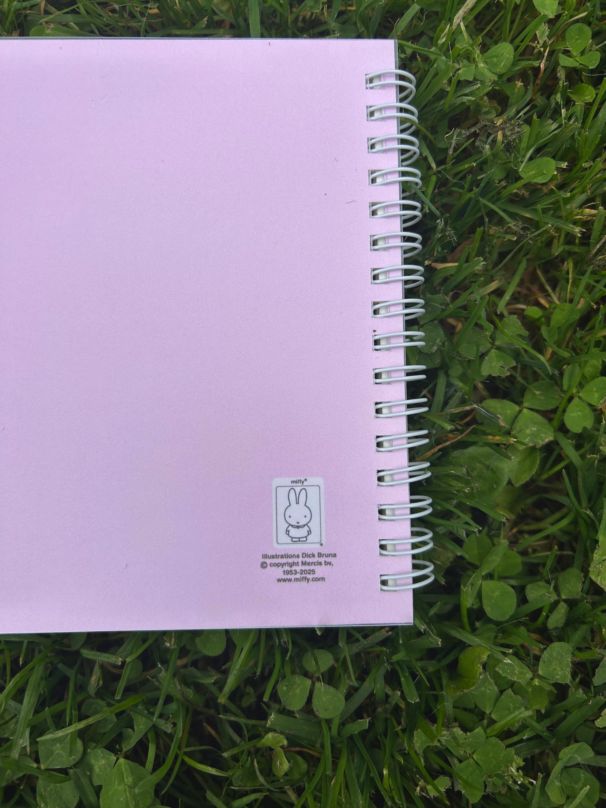 I Miffy SF Graphic Pocket Notebook, Pink