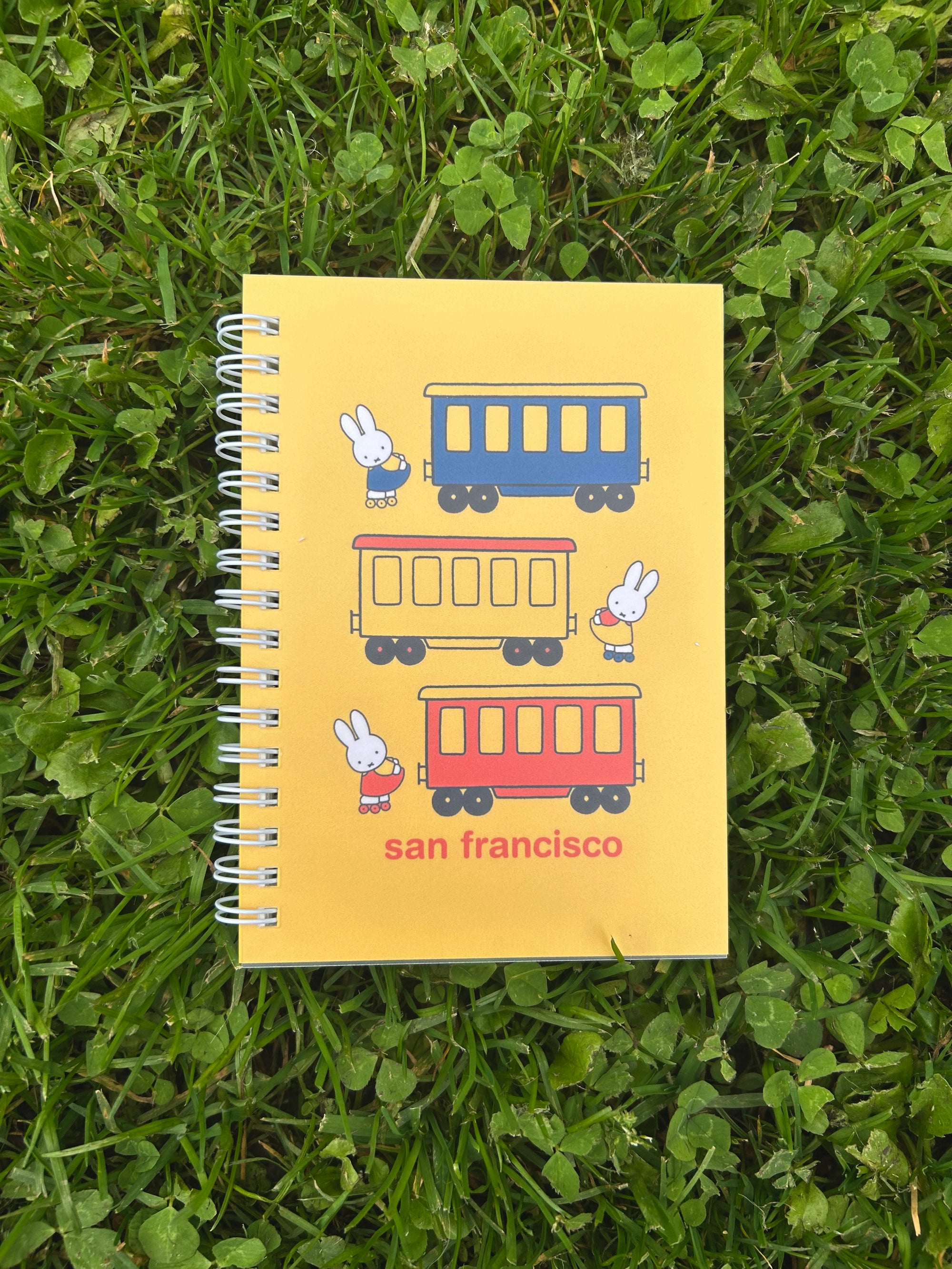 Miffy SF Trolley Pocket Notebook