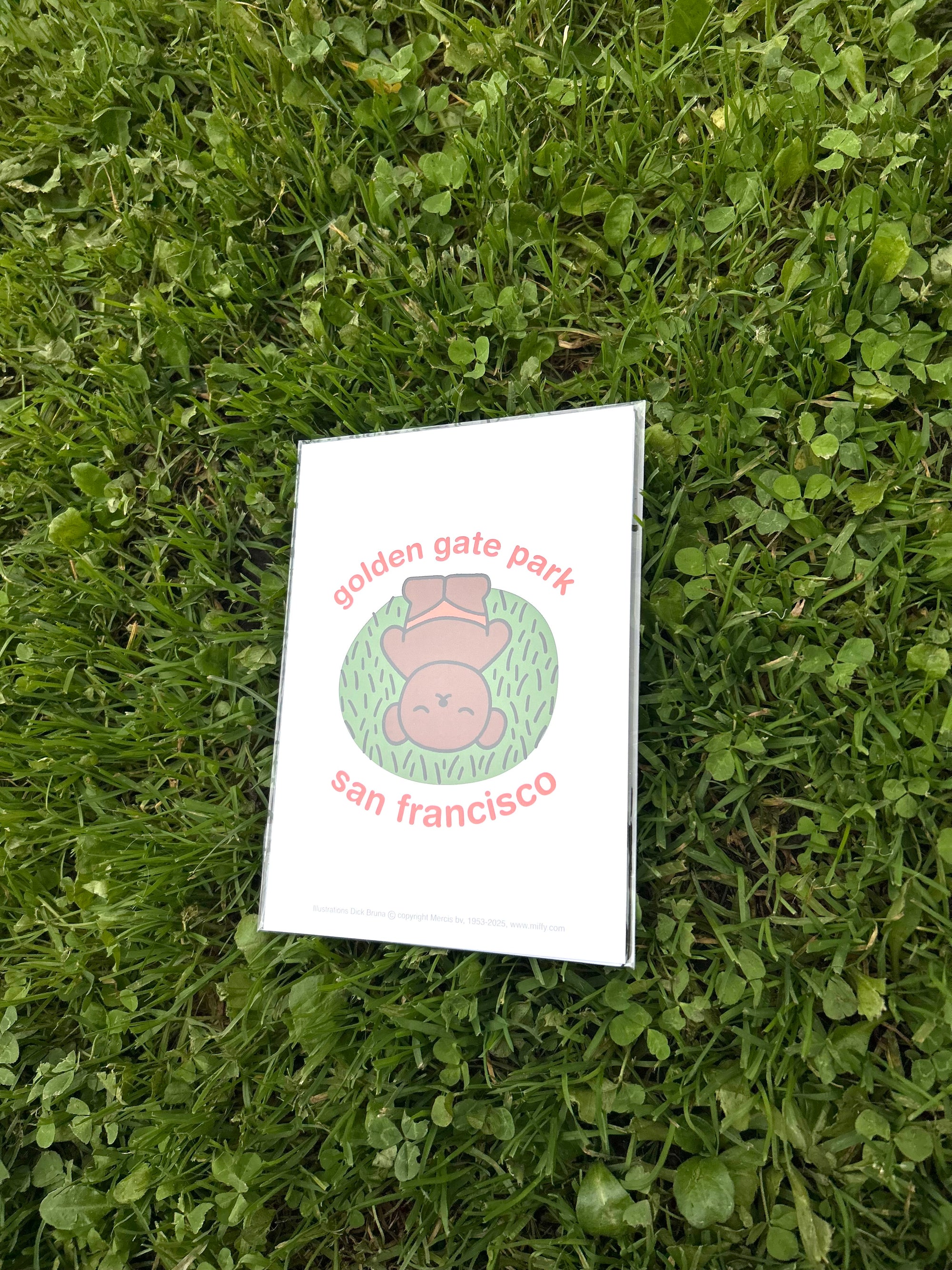 Boris SF Golden Gate Park Art Print,, 5 x 7