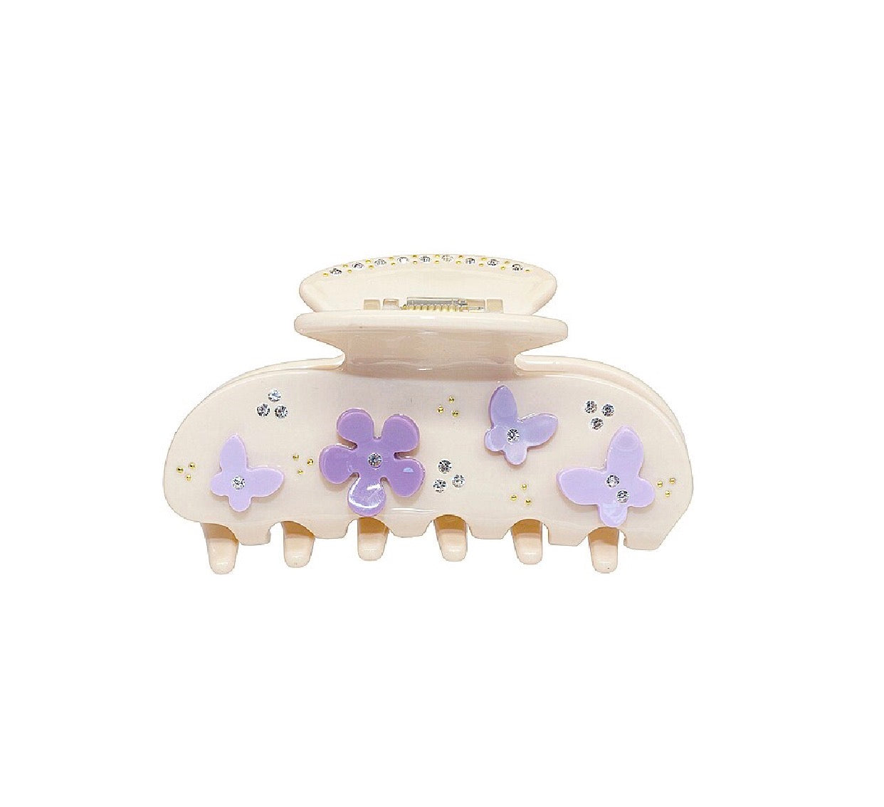 Lavender Angel Food Sweetheart Clip