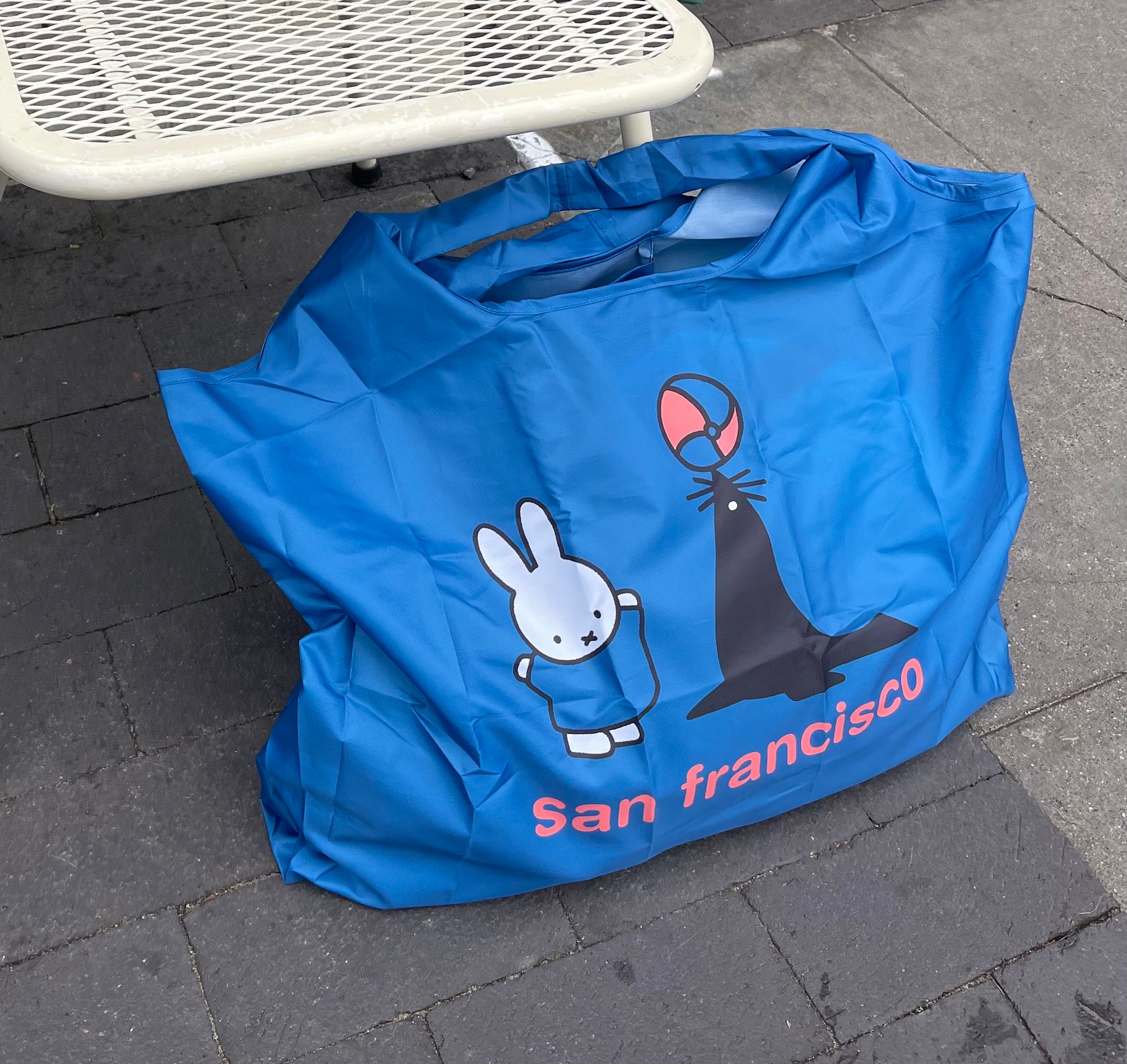Miffy SF Reusable Tote, Seal