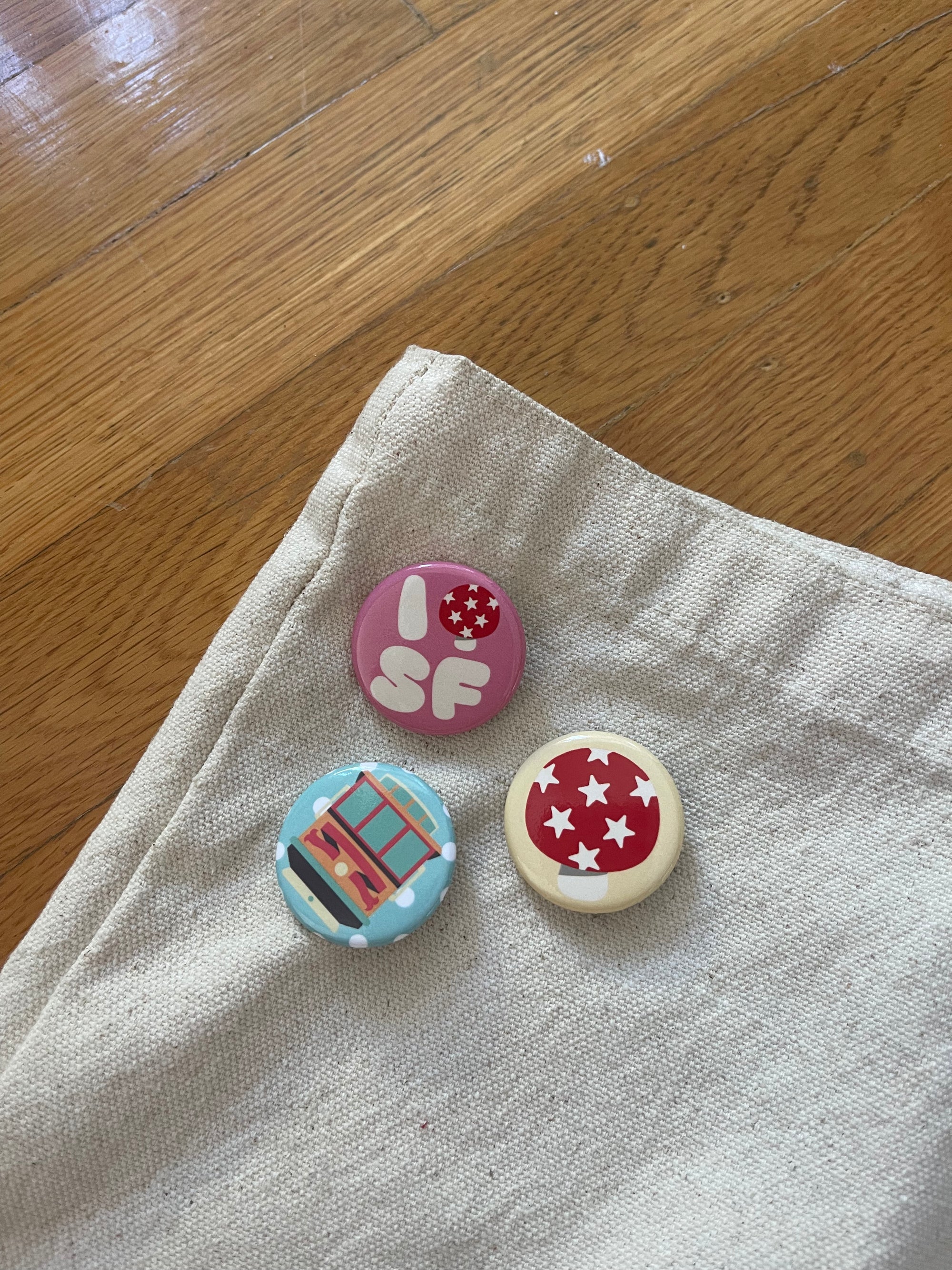 Trolley Button Pack