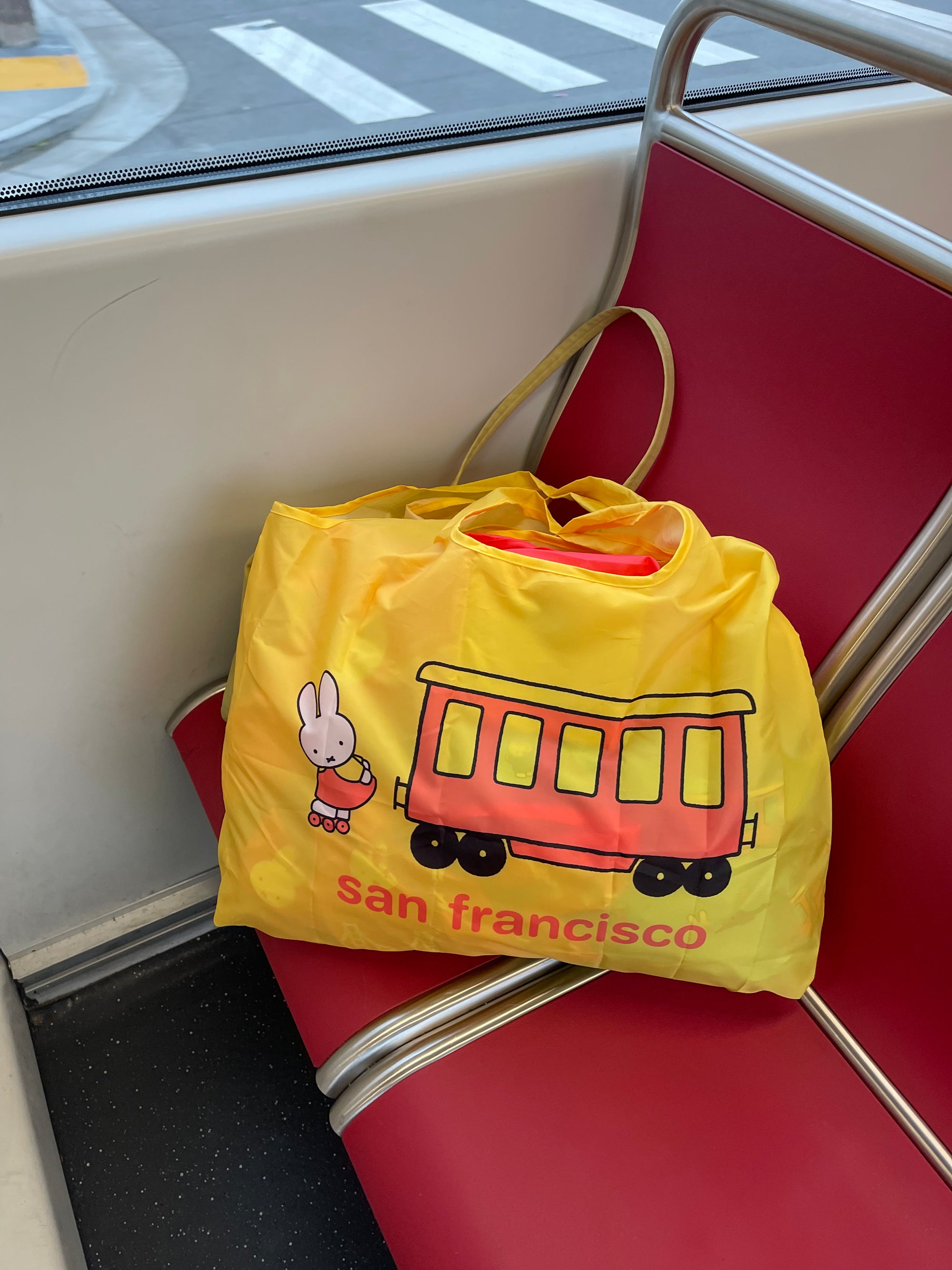 Miffy SF Reusable Tote, Trolley