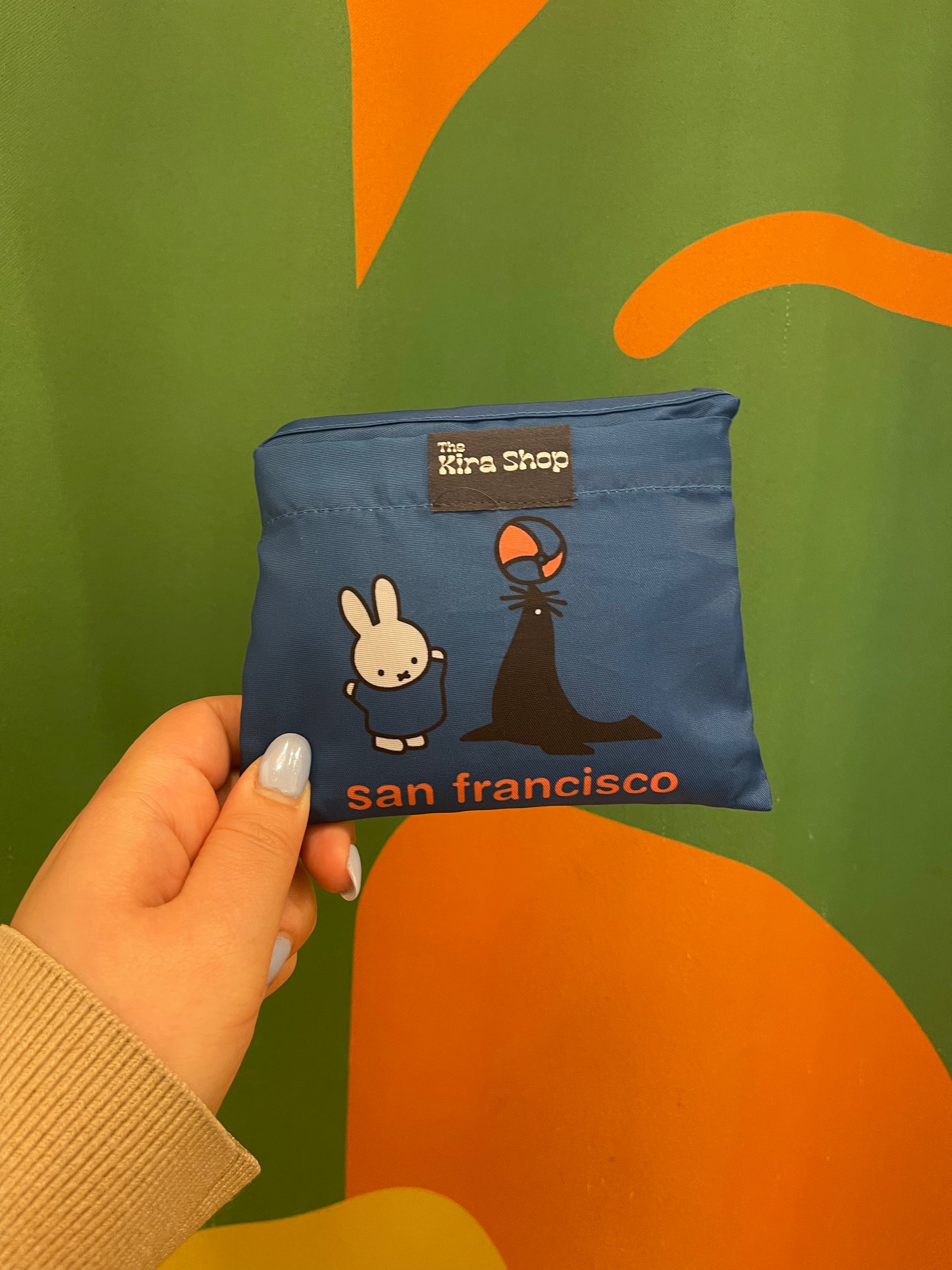 Miffy SF Reusable Tote, Seal