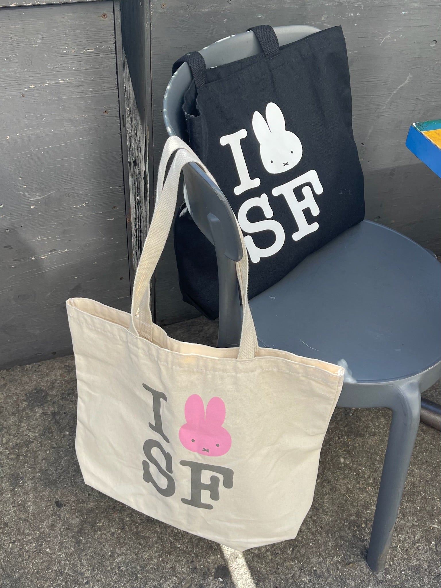 I Miffy SF Tote, Black