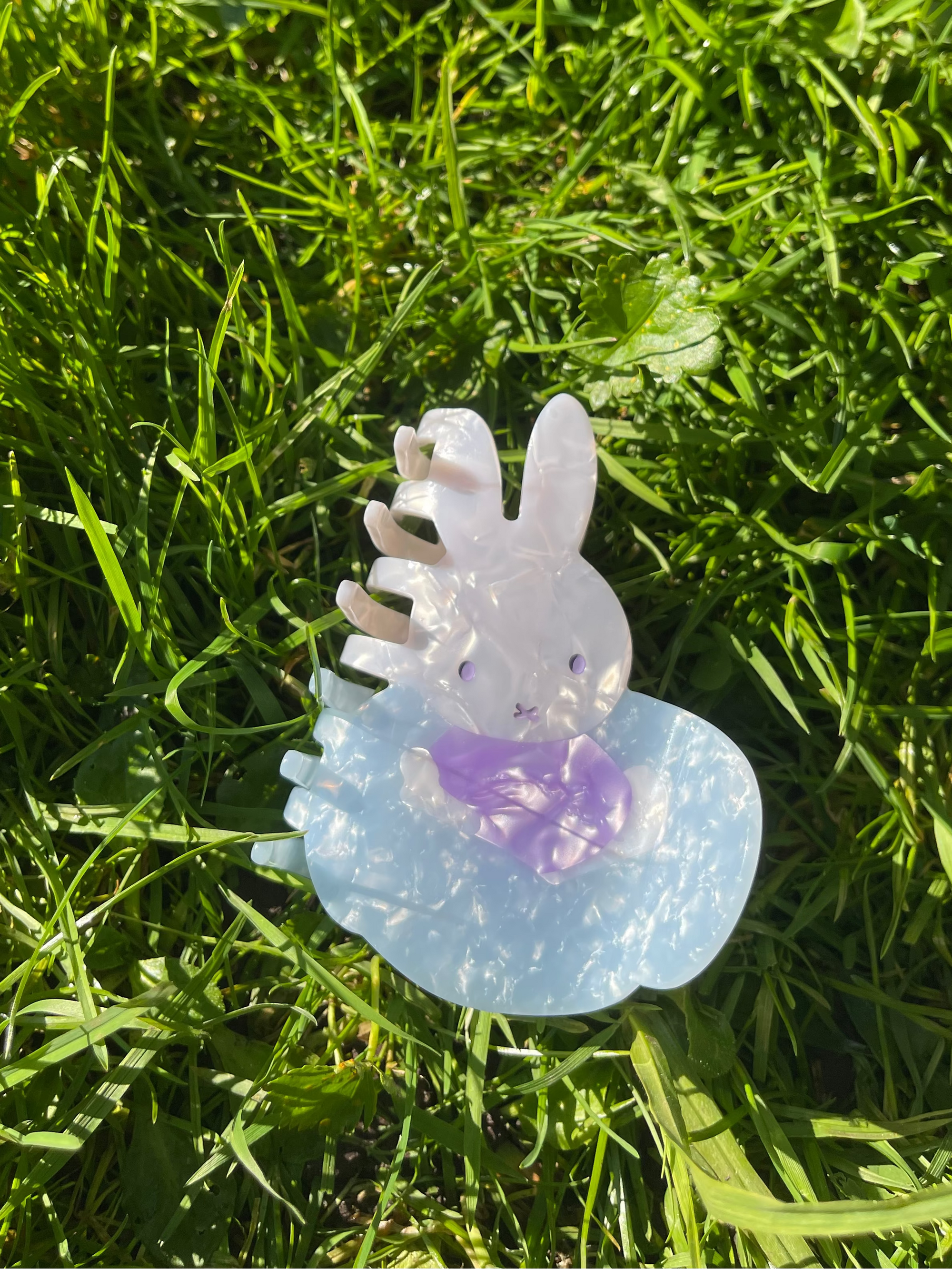 Miffy Hair Claw, Cloud, XL