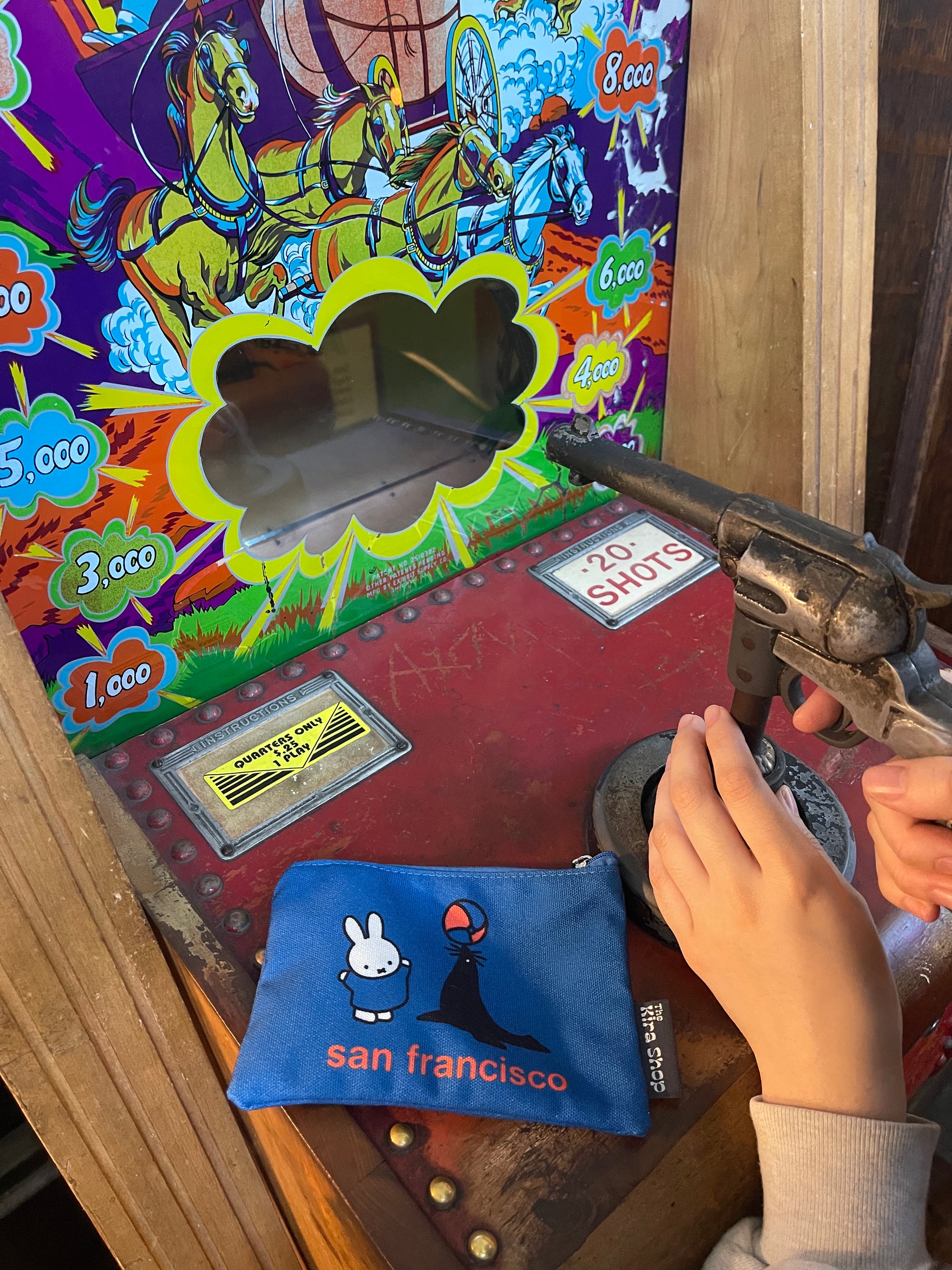 Miffy SF Zip Pouch, Seal