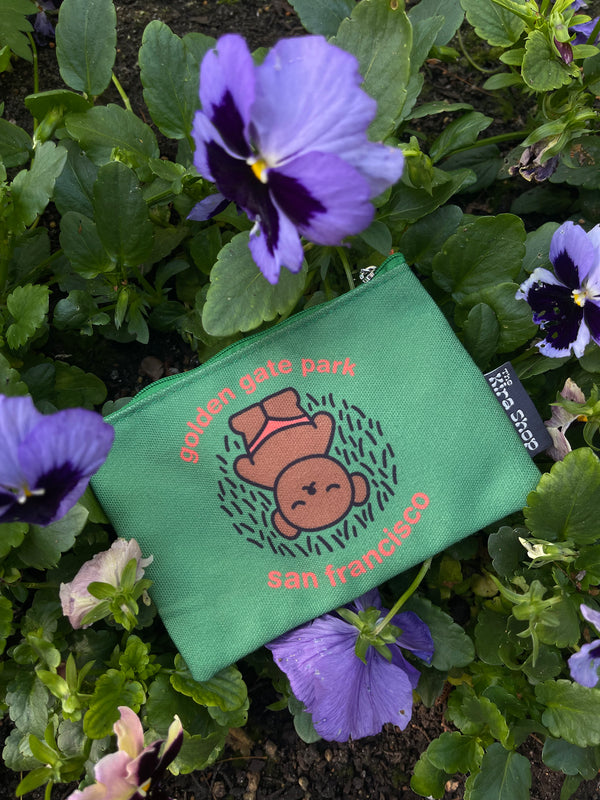 Boris SF Zip Pouch, Golden Gate Park