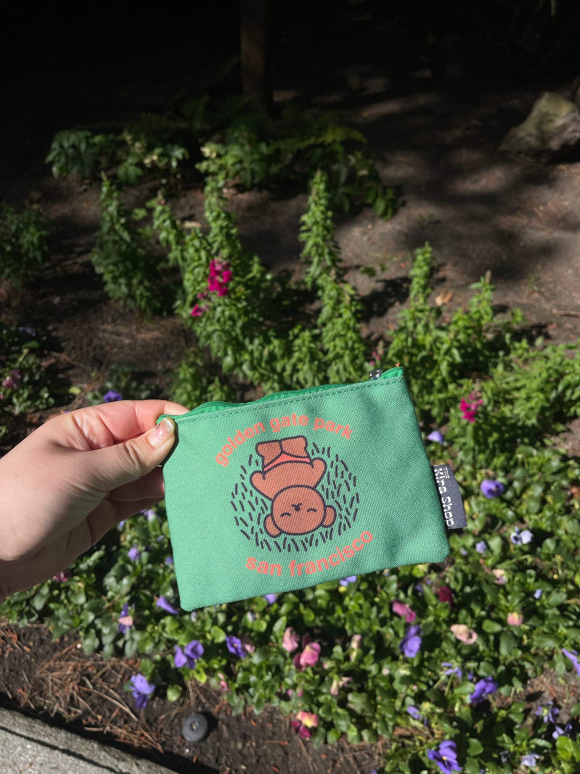 Boris SF Zip Pouch, Golden Gate Park