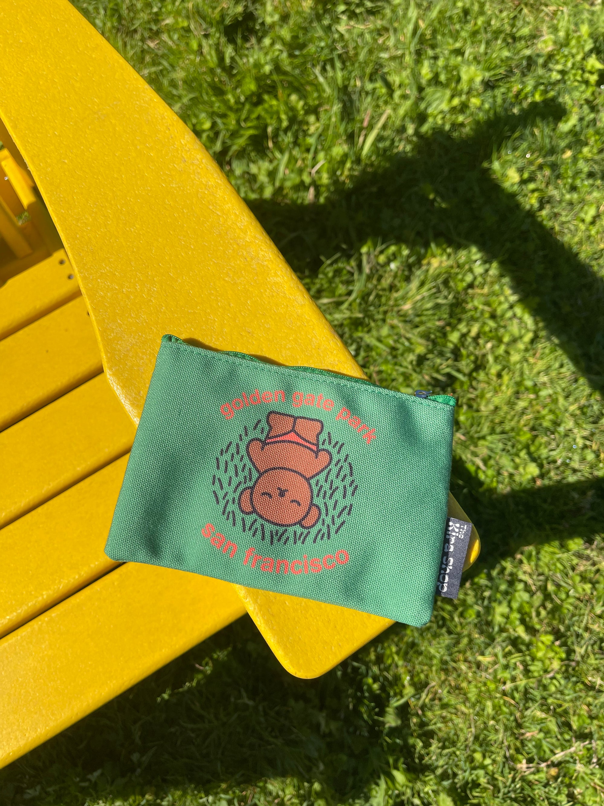 Boris SF Zip Pouch, Golden Gate Park