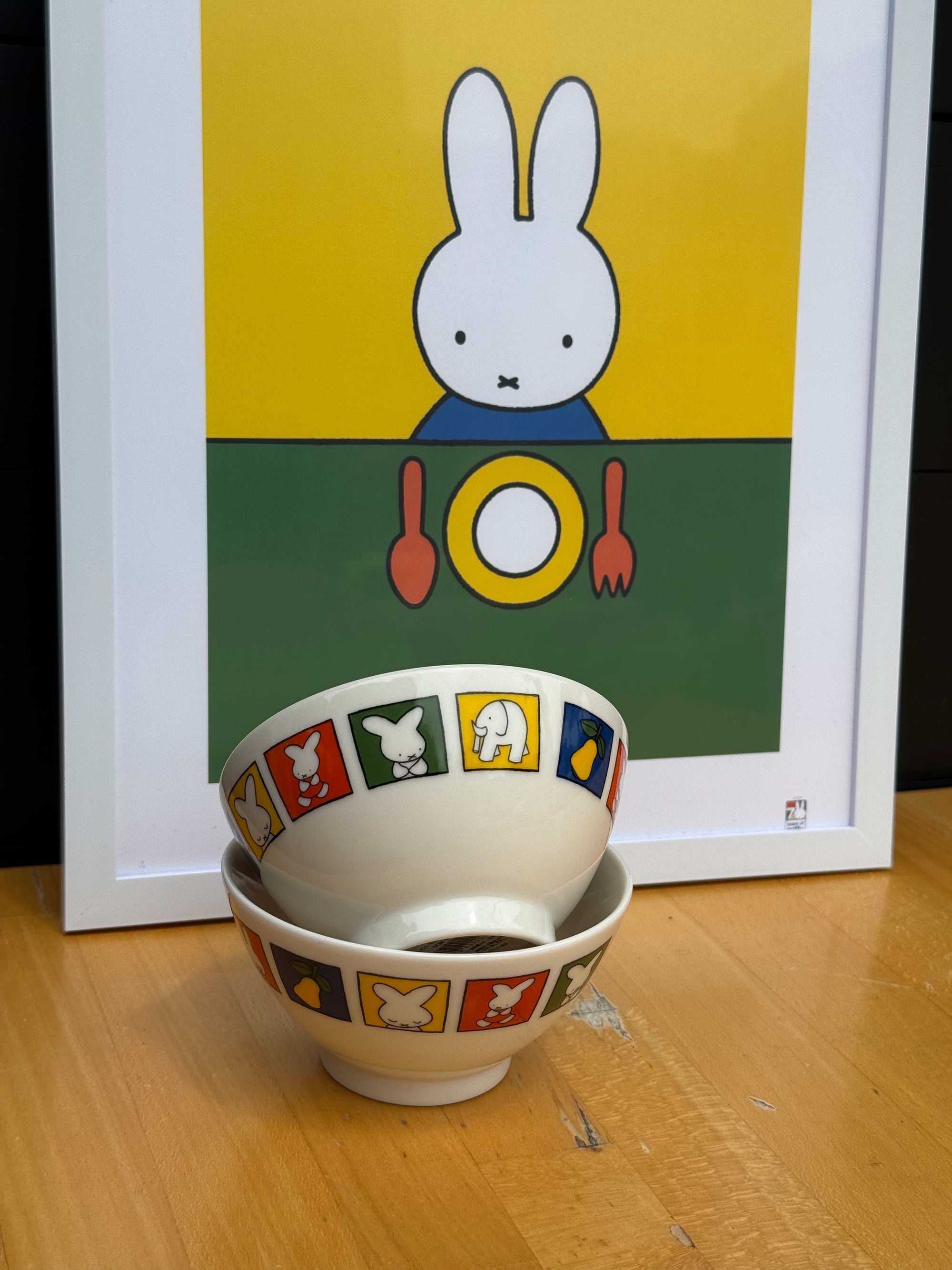 Miffy Rice Bowl, 70th Year Anniversary