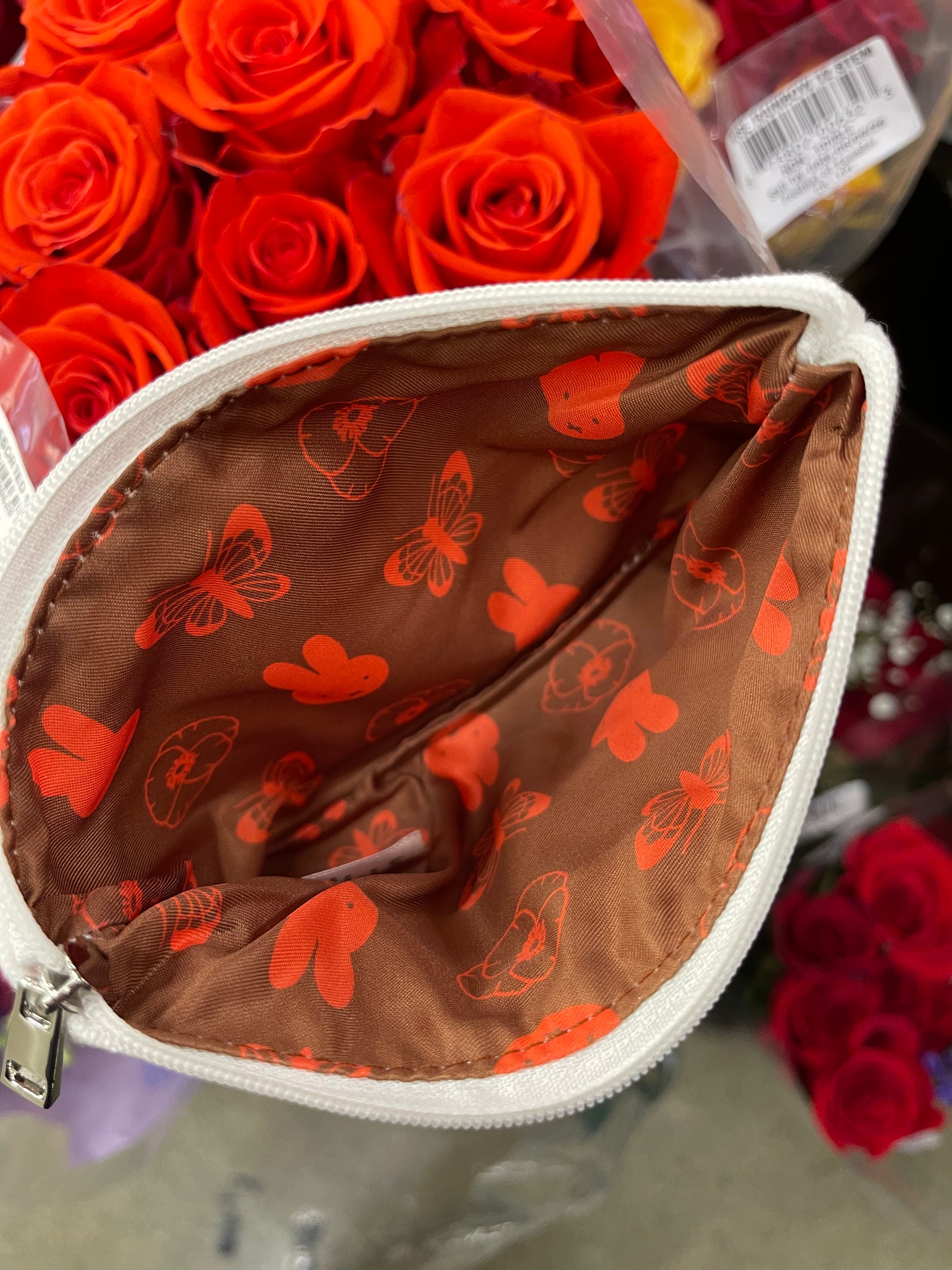 Miffy SF Zip Pouch, Poppy Butterfly