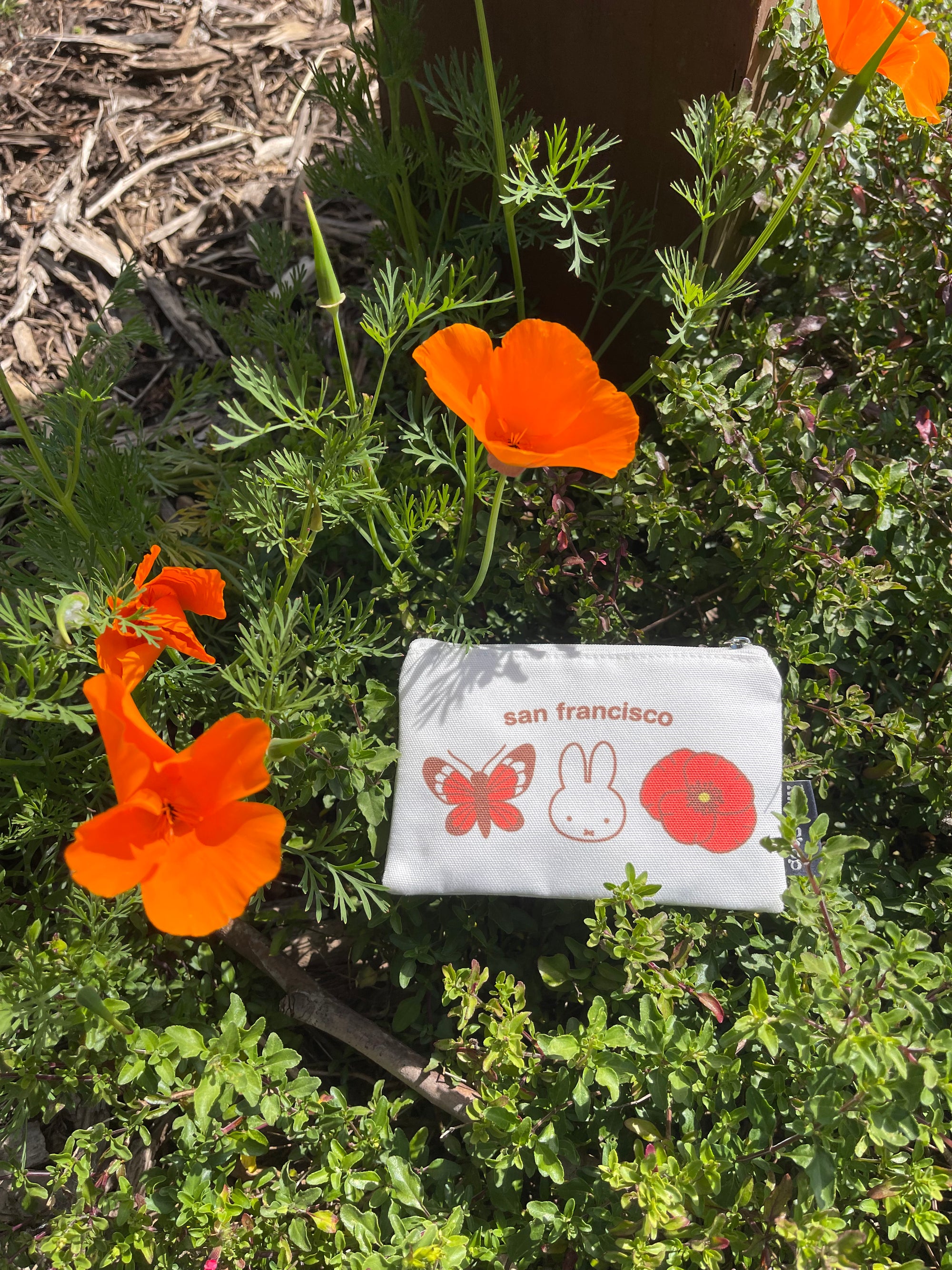 Miffy SF Zip Pouch, Poppy Butterfly – The Kira Shop