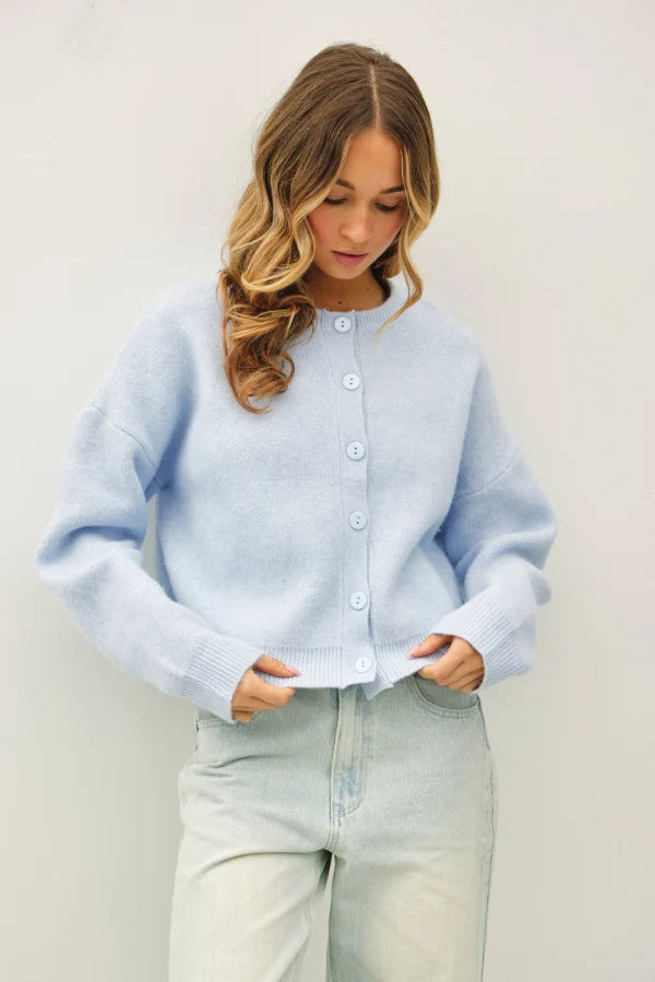 Alyssa Cardigan, Baby Blue