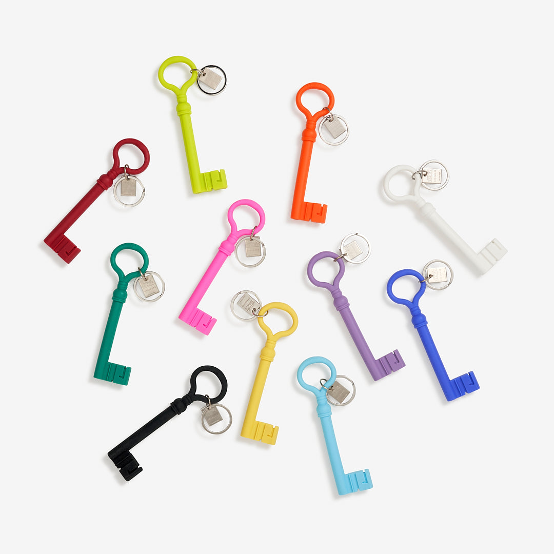 Reality Key Keychain, Pink