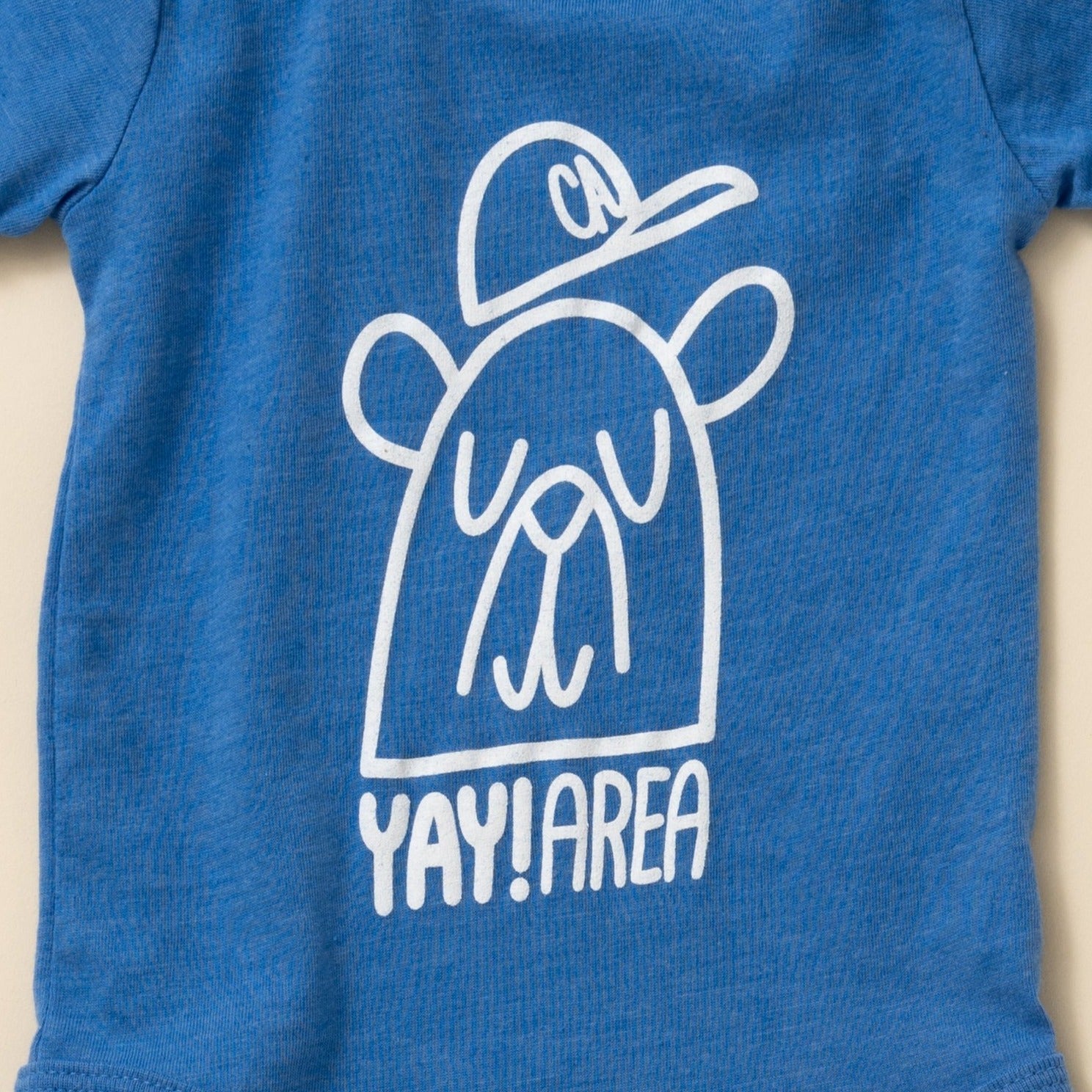 Yay Area Bear Onesie, Blue