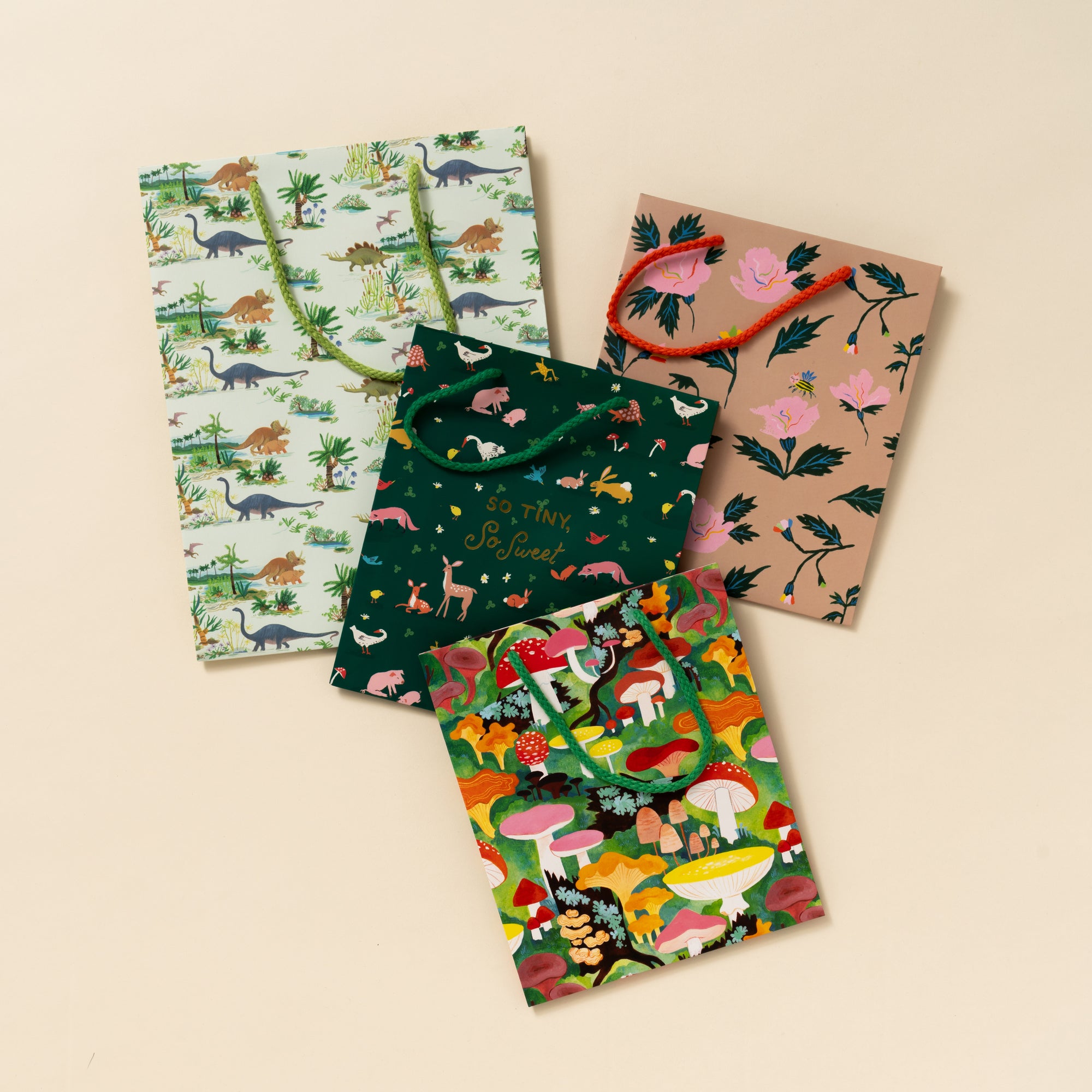 Tiny Animals Foil Gift Bag