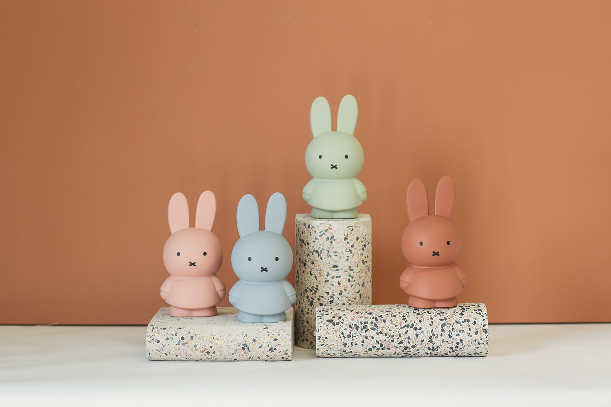Miffy Coin Bank, Medium, Eucalyptus