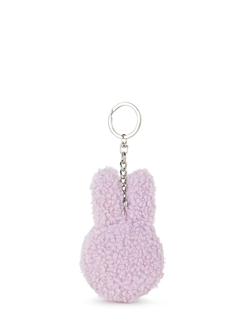 Miffy Flat Keychain, Teddy Lavender
