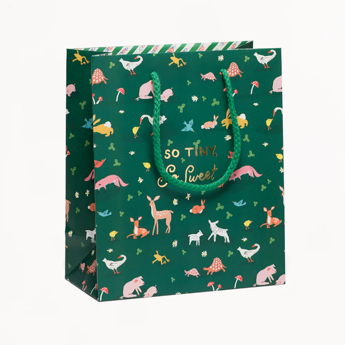 Tiny Animals Foil Gift Bag