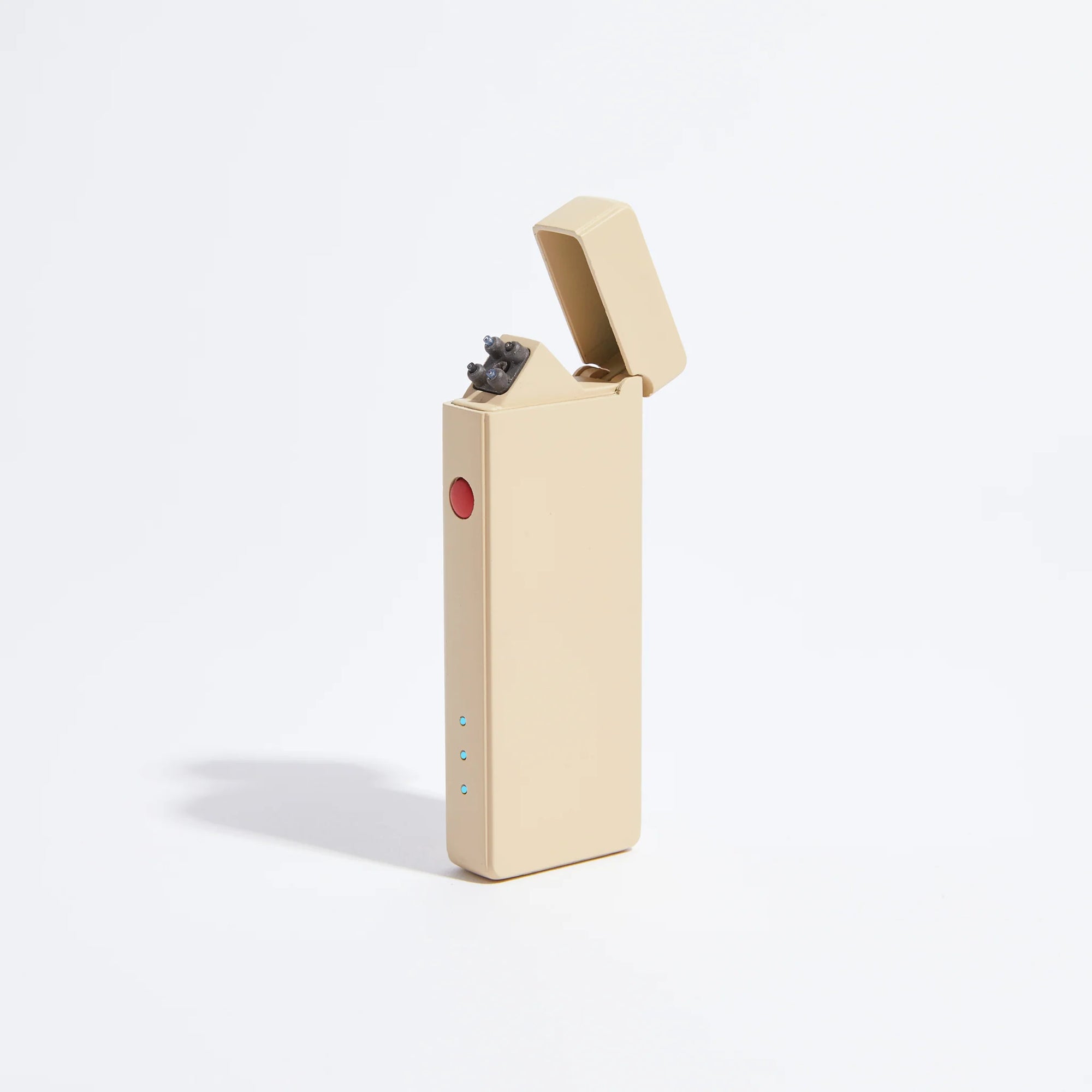 Slim Double Arc Lighter, Linen