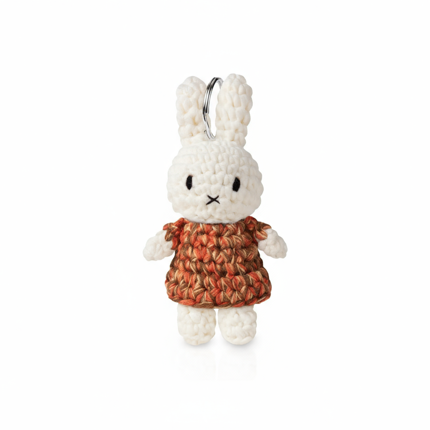 Miffy Knit Keychain, Kaap Skil