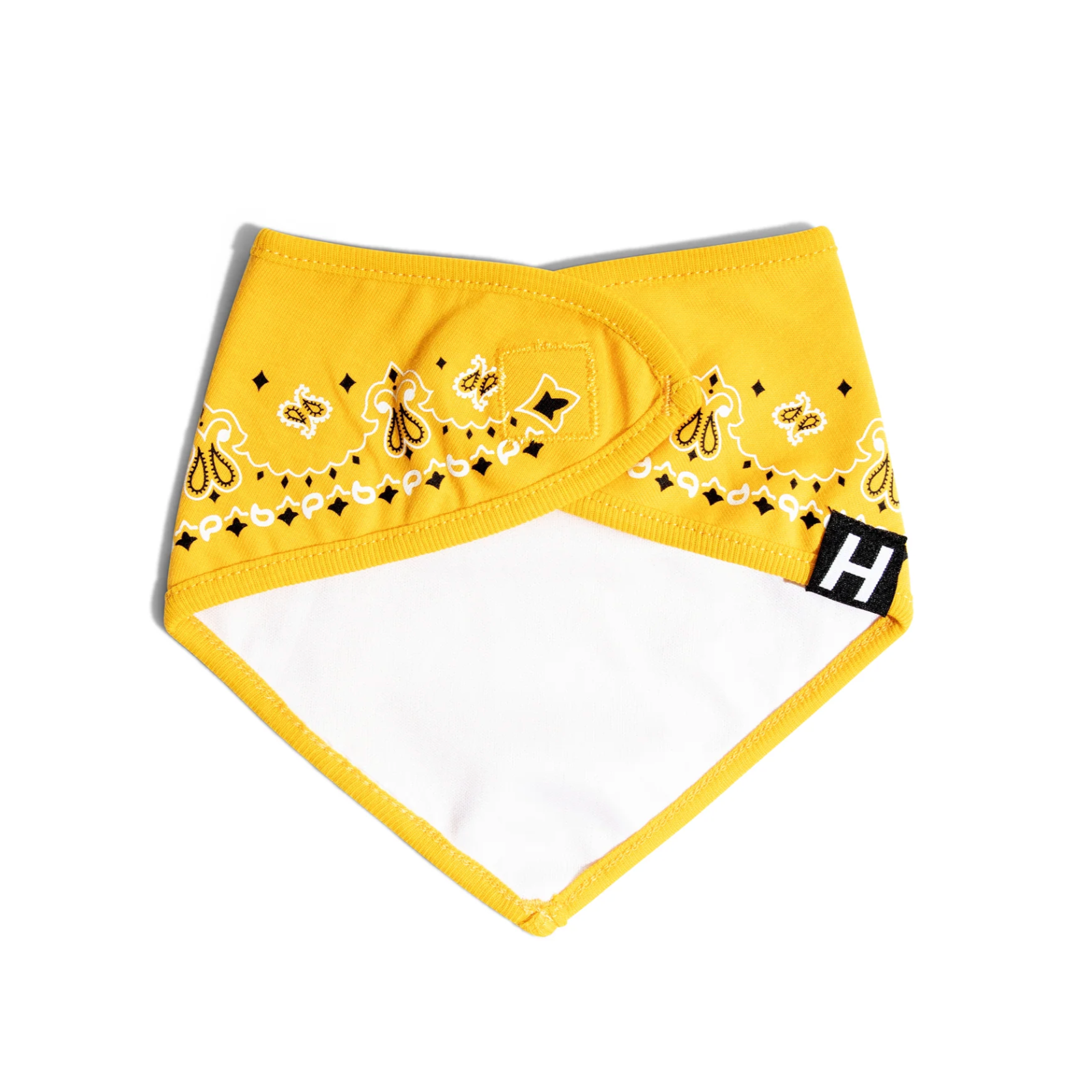 Bandana Bib Single, Mustard