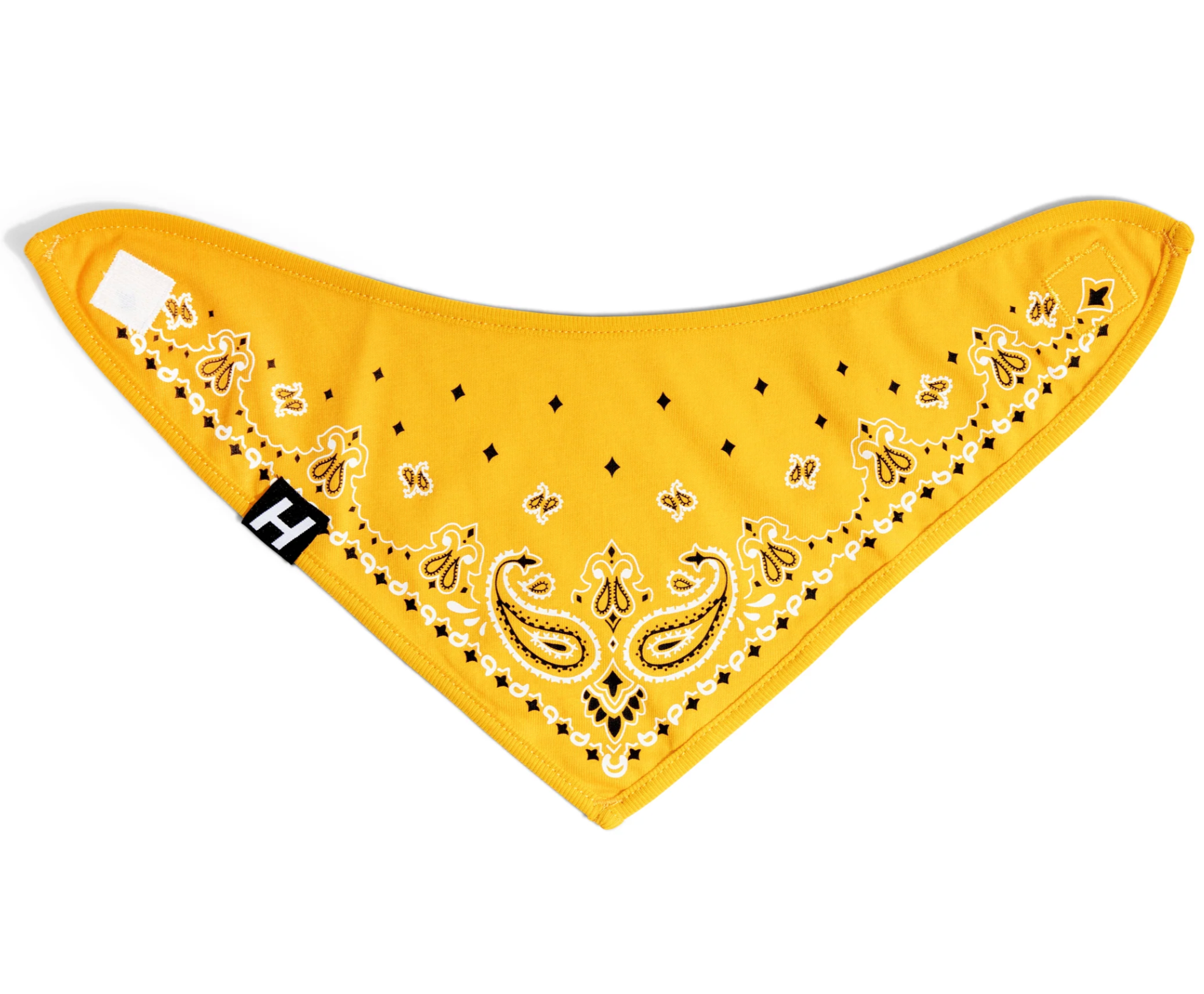 Bandana Bib Single, Mustard