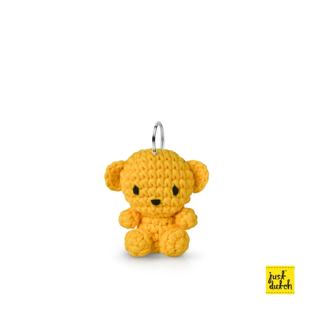 Miffy Teddy Bear Knit Keychain