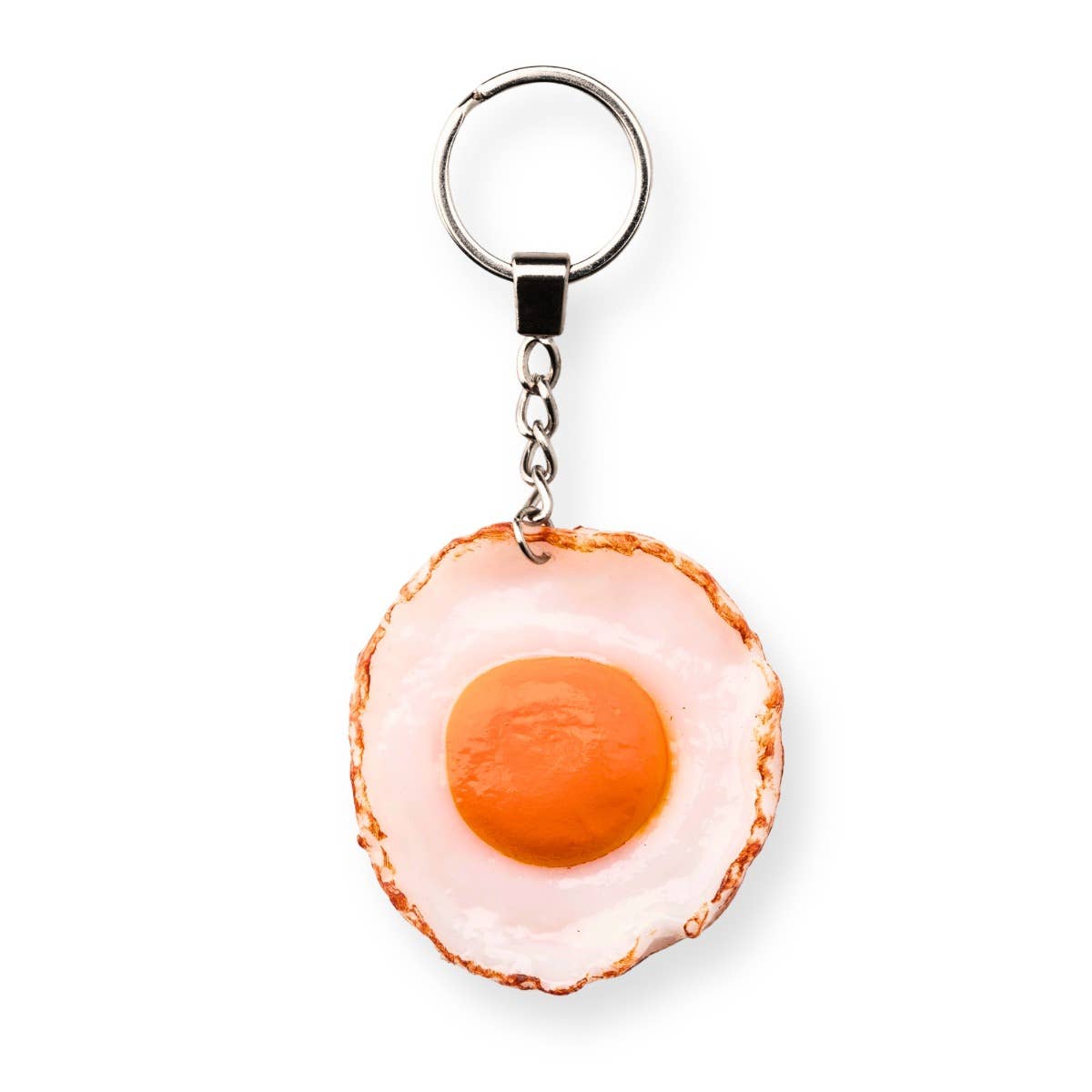 Fried Egg Keychain
