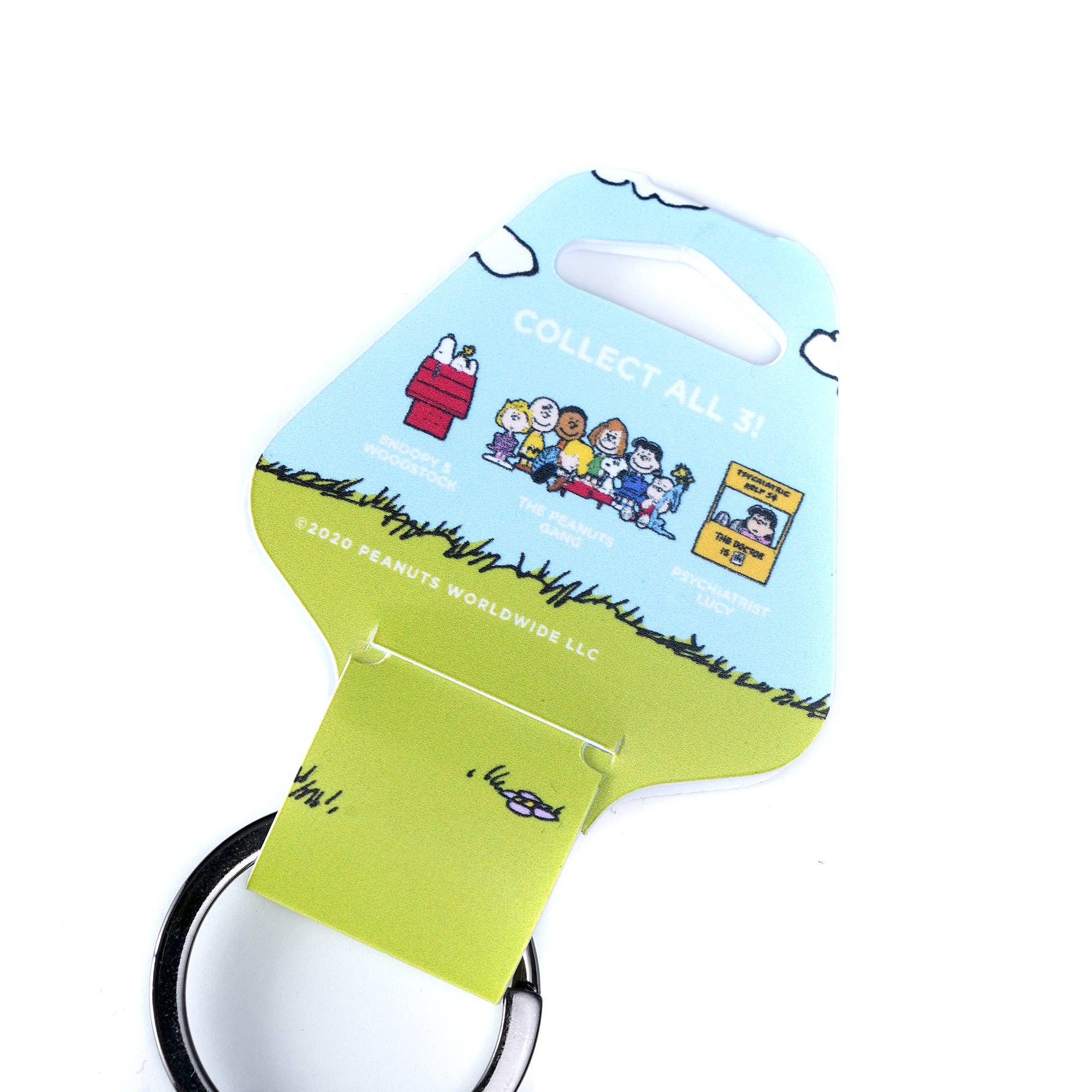 Snoopy & Woodstock House Keychain