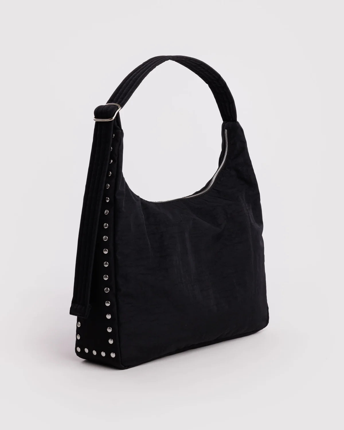 Nylon Shoulder Bag, Studs