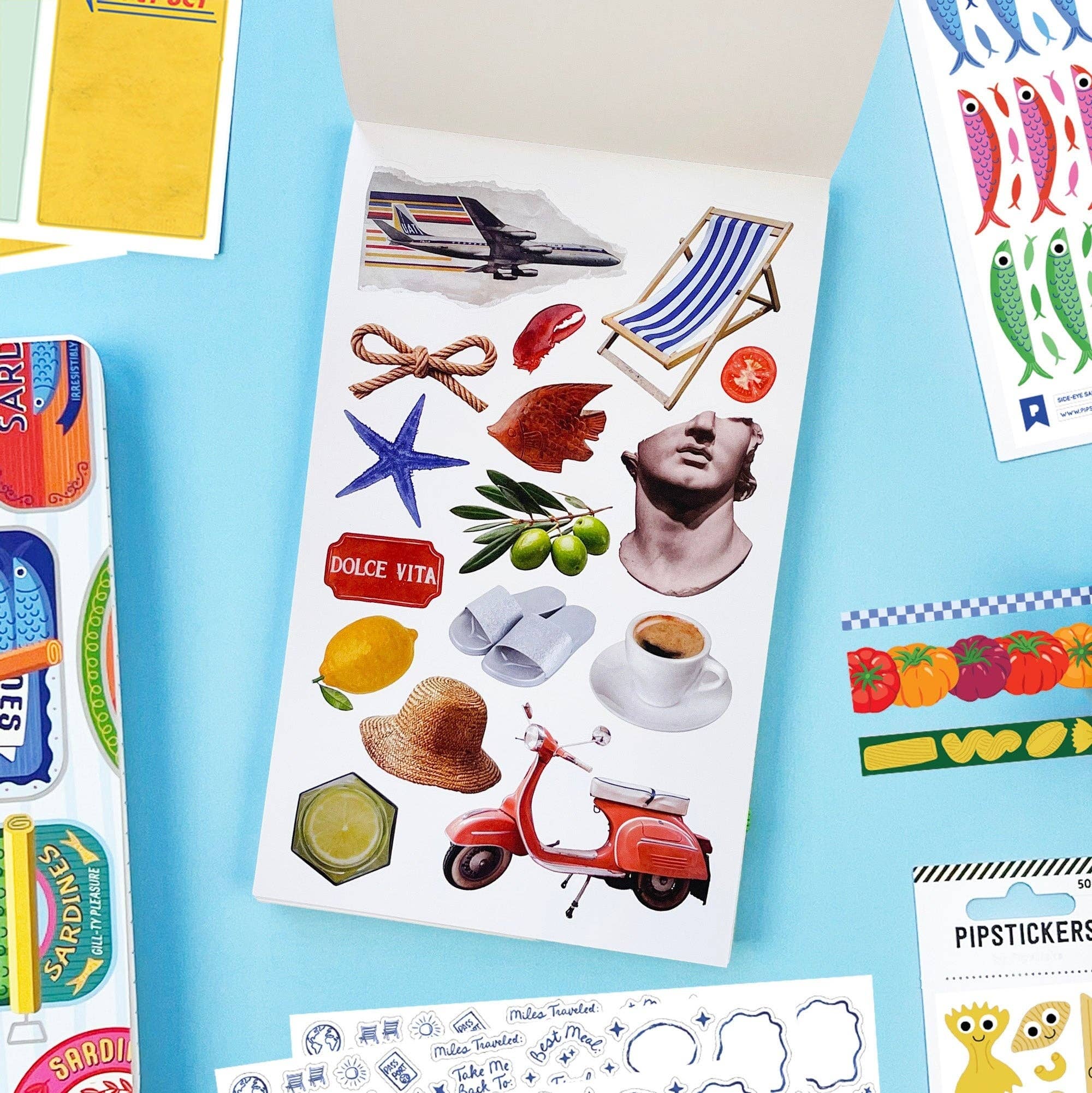 La Dolce Vita Junk Journal Sticker Book