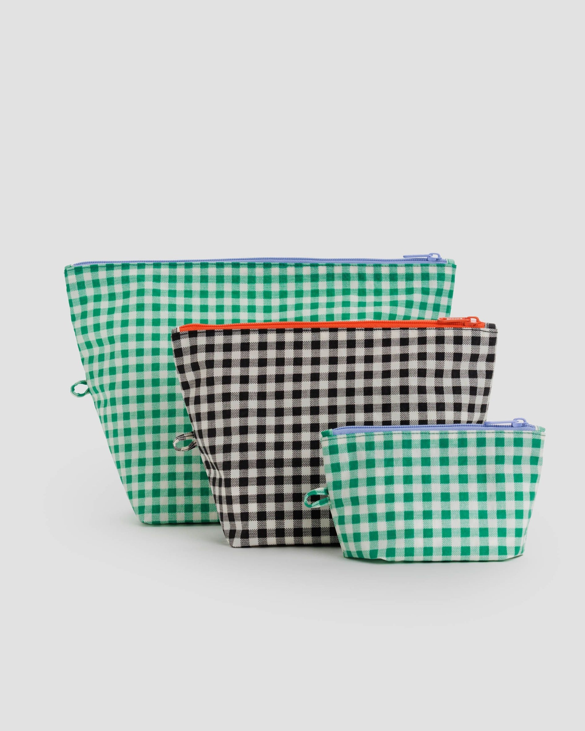 Go Pouch Set, Gingham