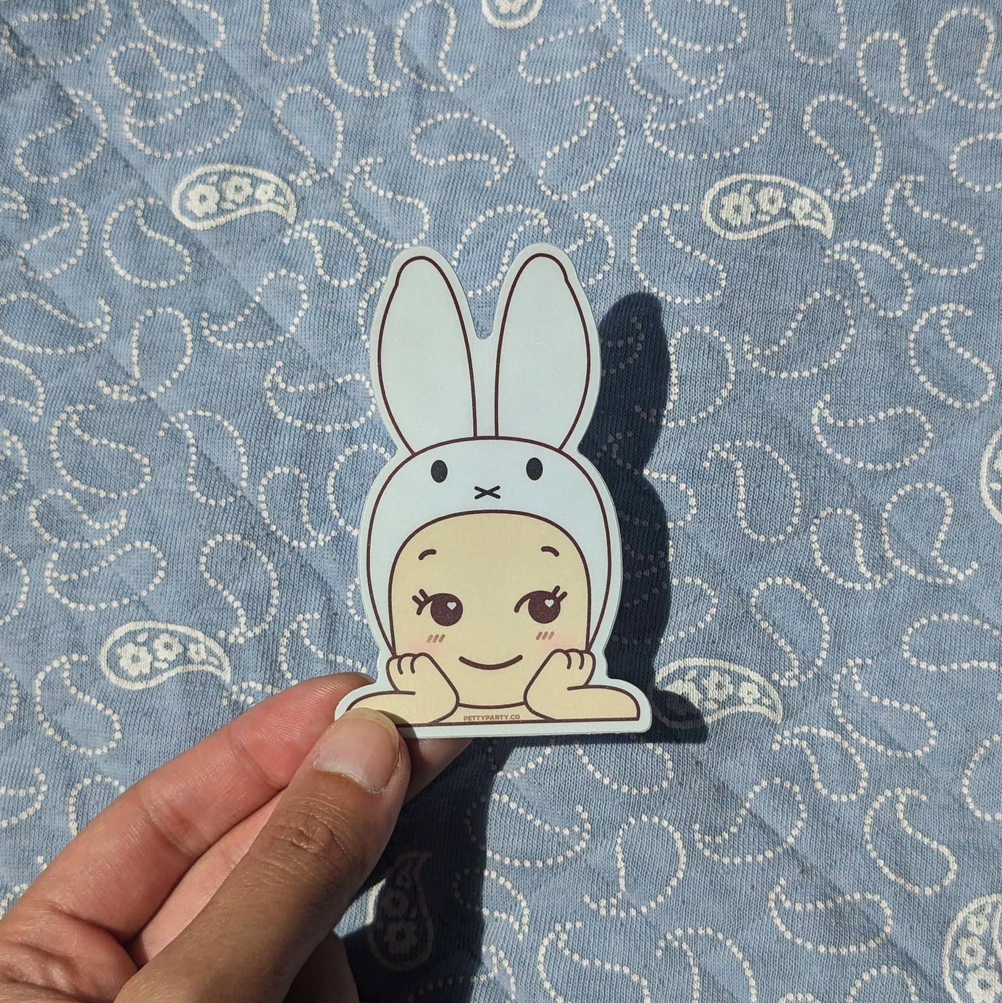 Miffy Baby Peeker Vinyl Sticker