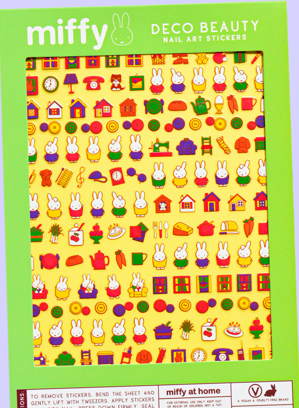 Nail Art Sticker, Miffy At Home
