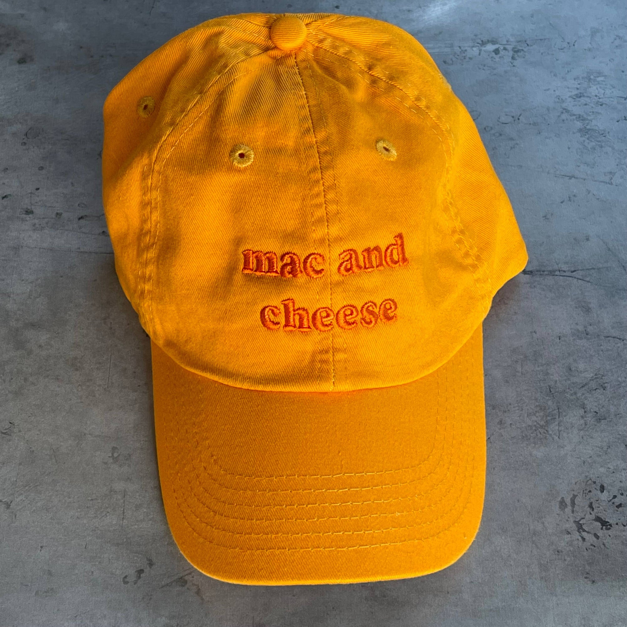 Mac and Cheese Dad Hat