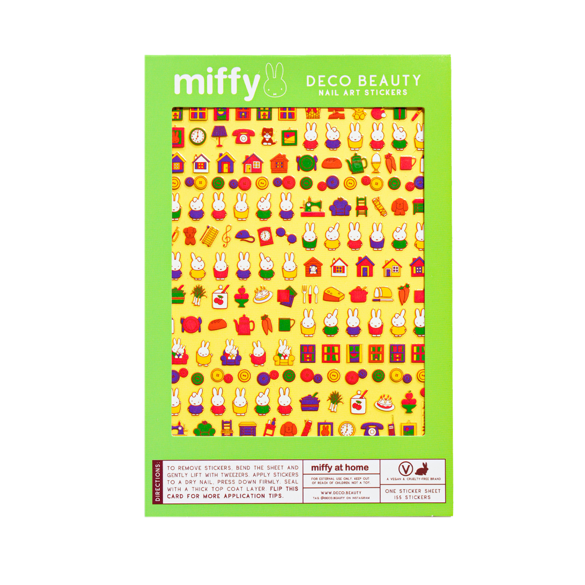 Nail Art Sticker, Miffy At Home
