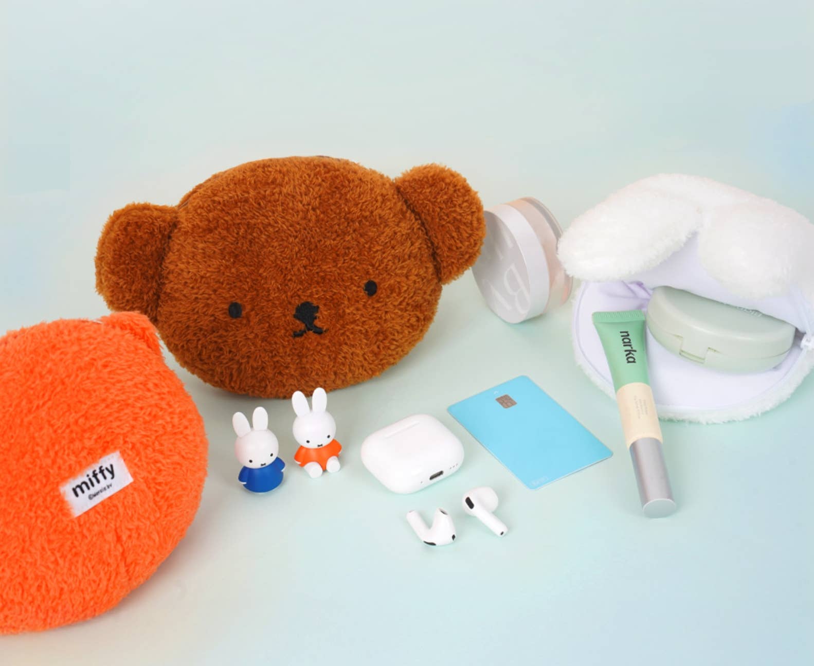 Miffy Face Multi Pouch, Boris