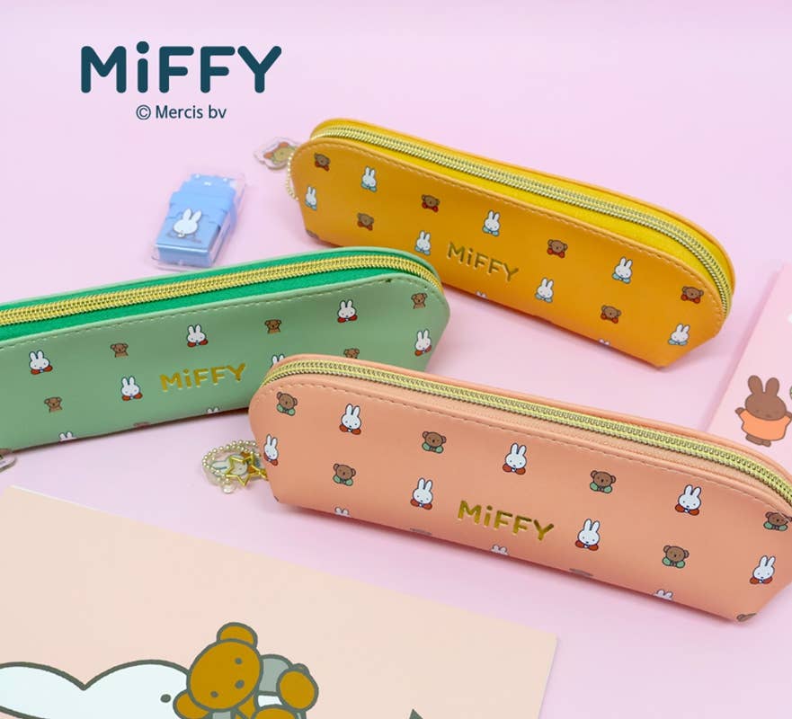 Miffy Pattern Pencil Pouch